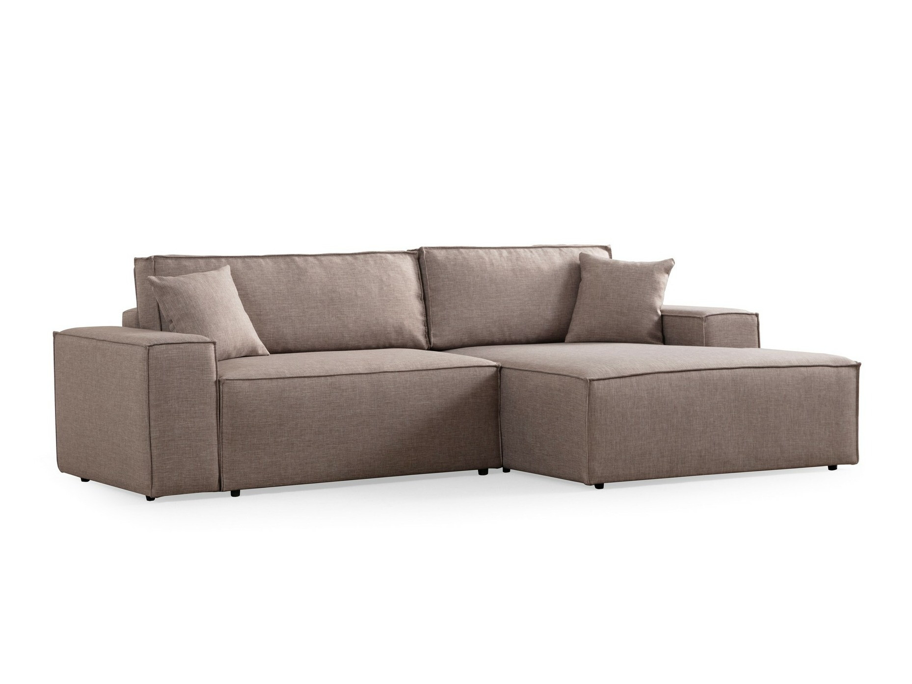 Kutna garnitura Altadena 580 (Svijetlo smeđa)