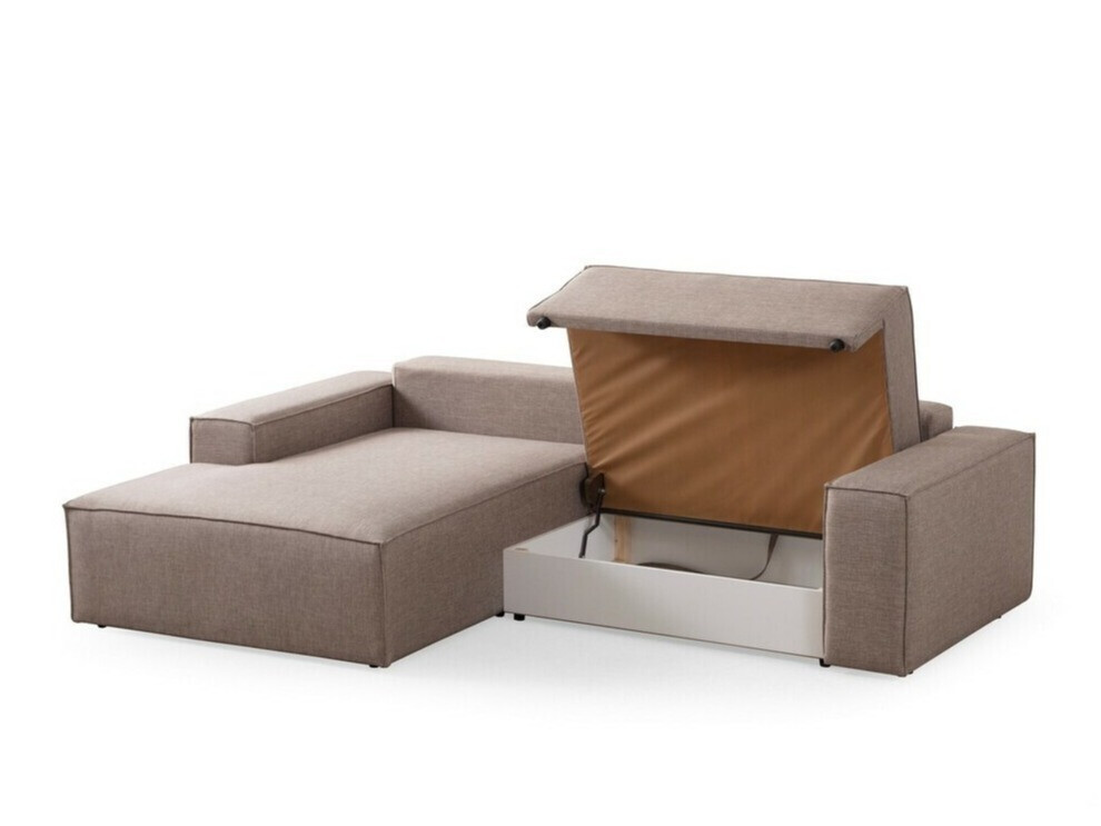 Kutna garnitura Altadena 580 (Svijetlo smeđa)