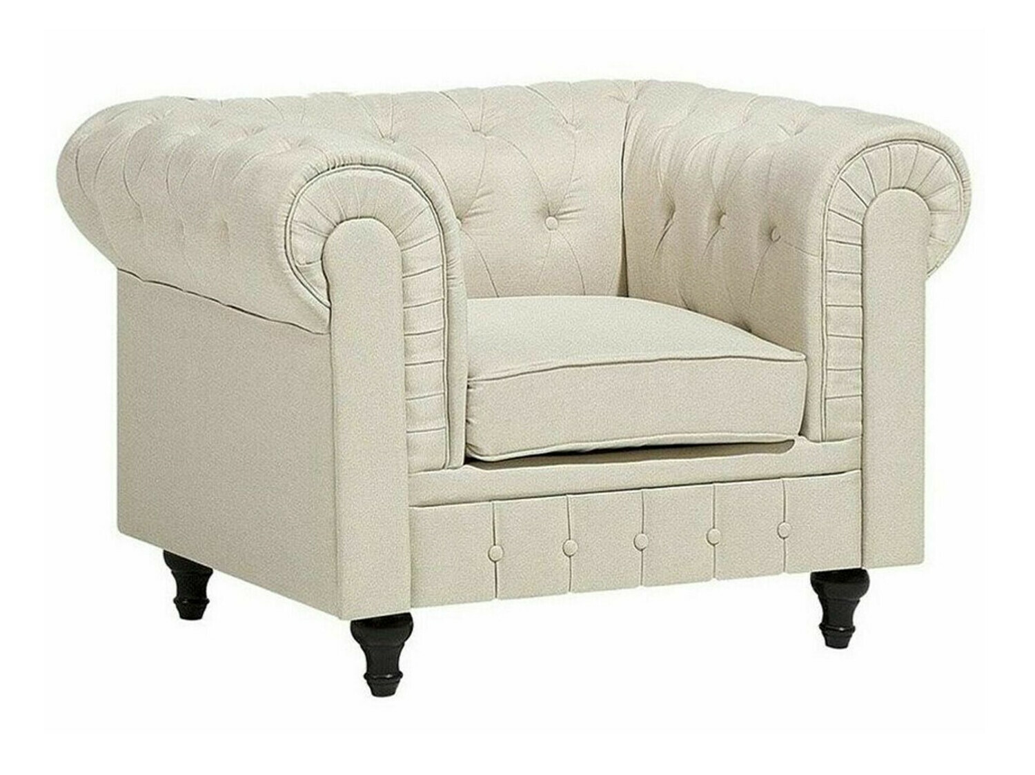 Chesterfield fotelja Cirdoro 102 (Bež)