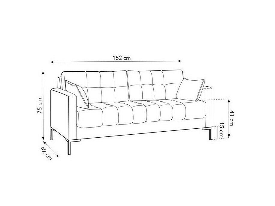 Sofa Lormelo 100 (Neve 52)