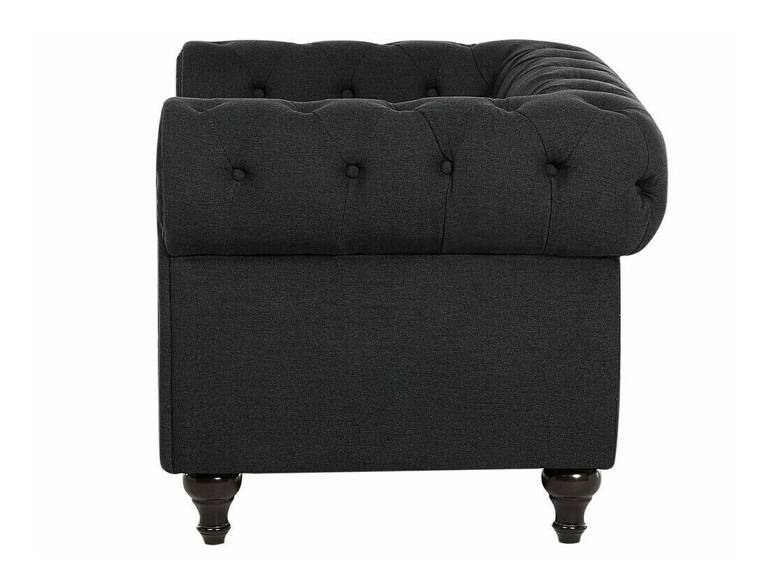 Chesterfield fotelja Cirdoro 102 (Grafit)