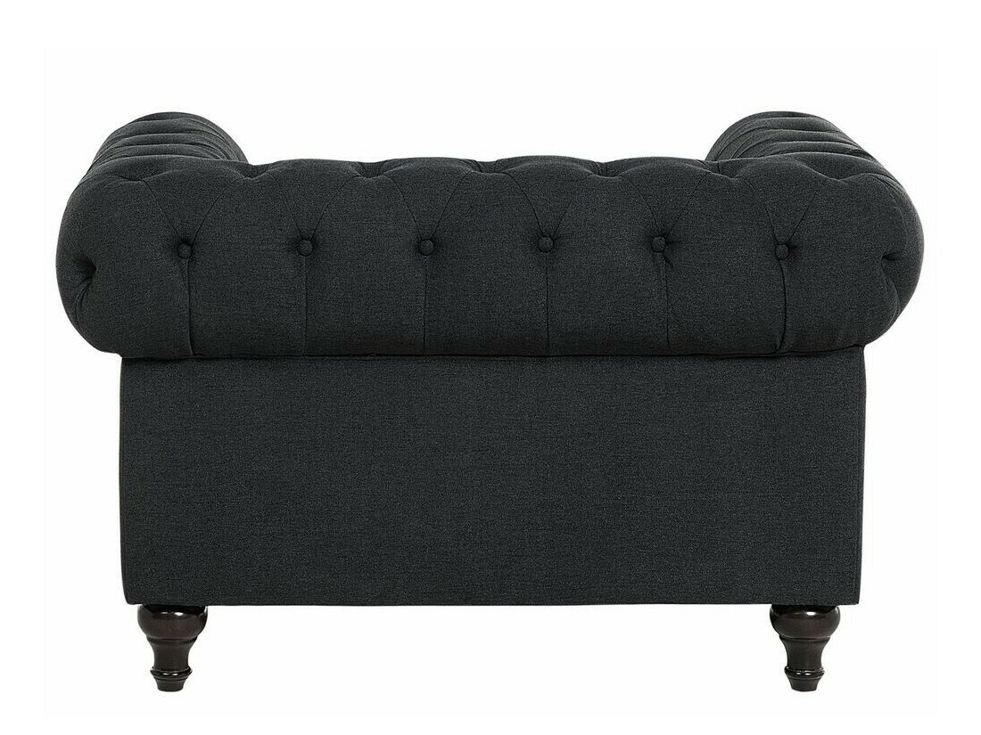 Chesterfield fotelja Cirdoro 102 (Grafit)
