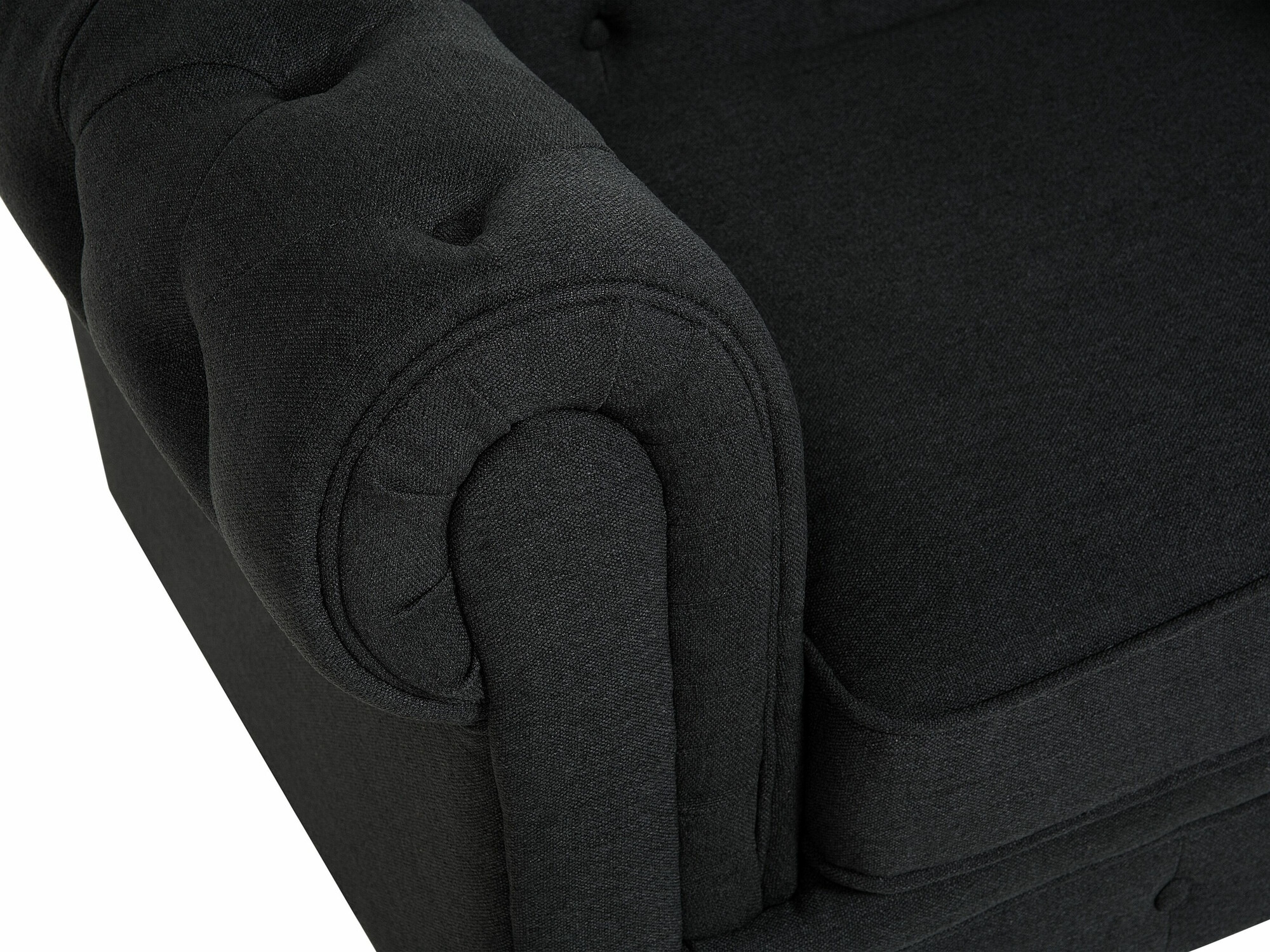 Chesterfield fotelja Cirdoro 102 (Grafit)