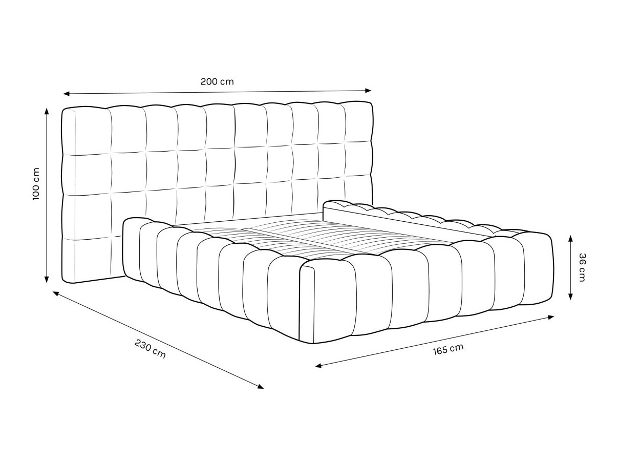 Krevet Lormelo 108 (Bluvel 06)