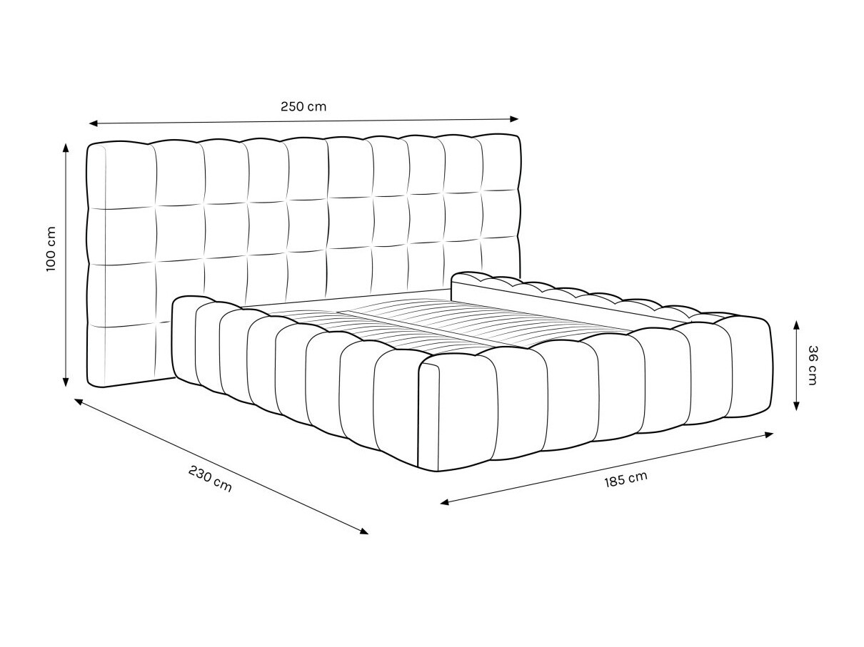 Krevet Lormelo 108 (Bluvel 06)