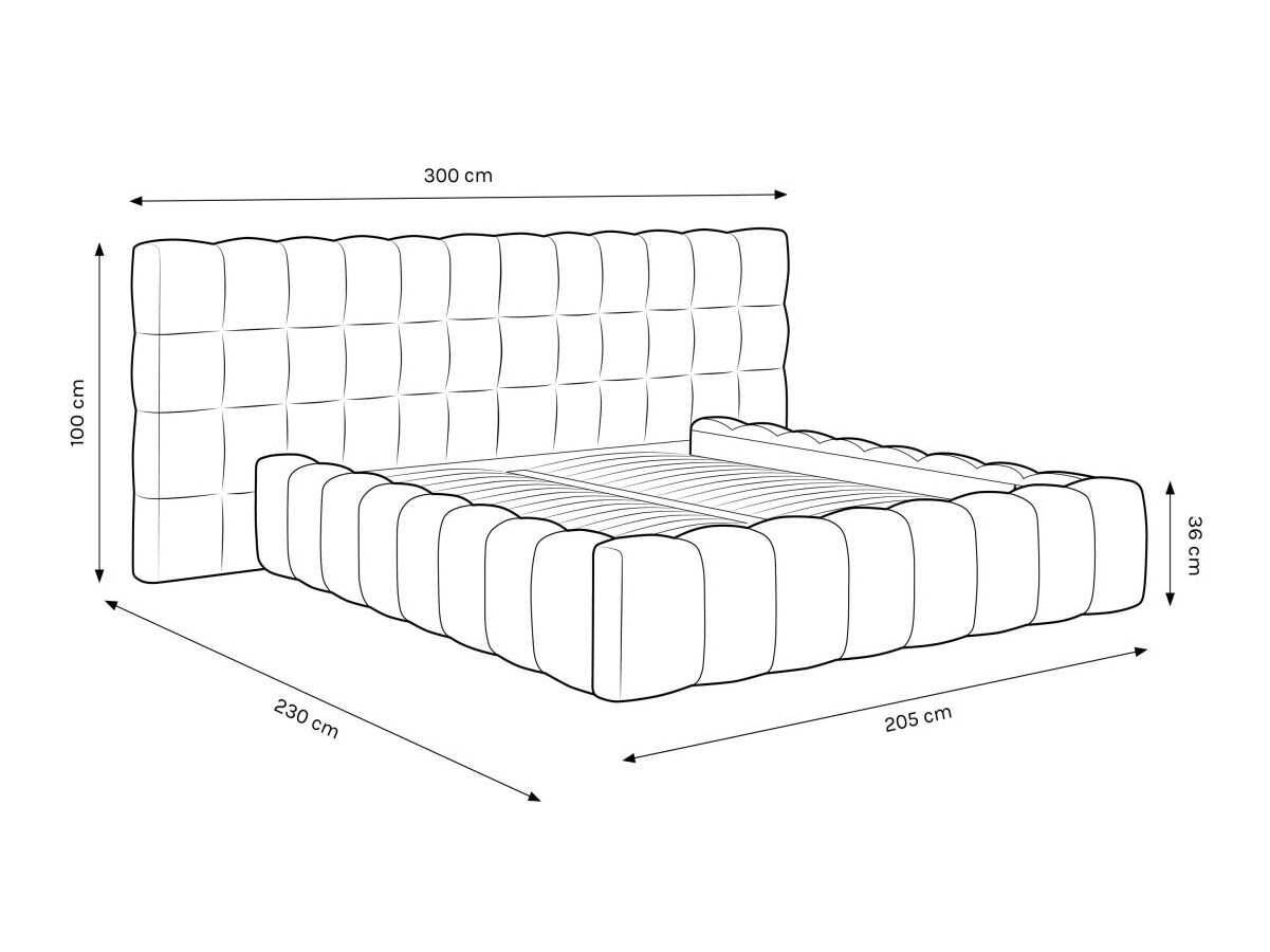 Krevet Lormelo 108 (Bluvel 06)