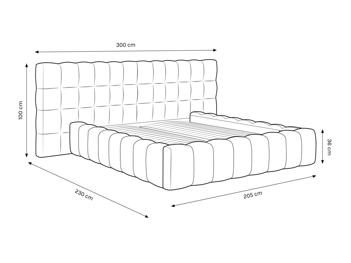 Krevet Lormelo 108 (Bluvel 22)