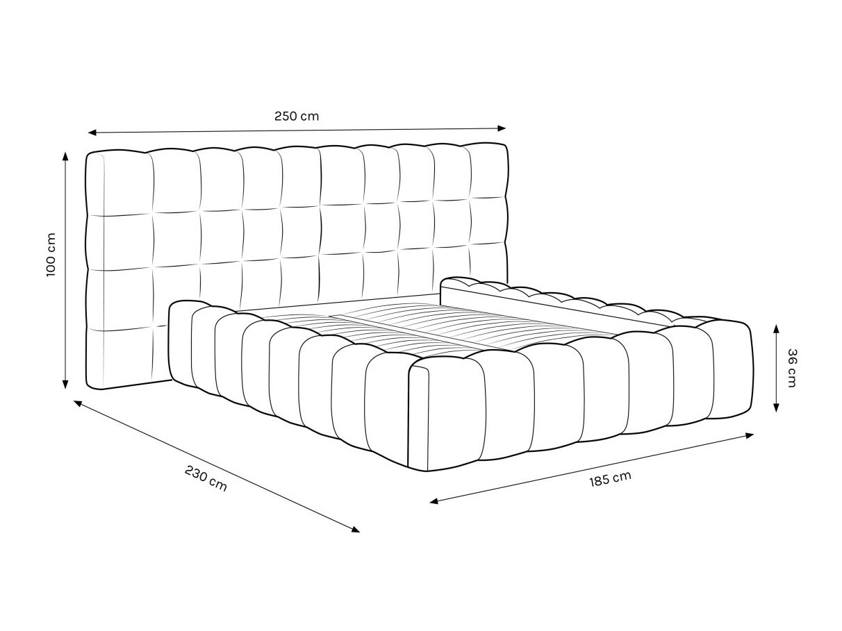 Krevet Lormelo 108 (Bluvel 89)