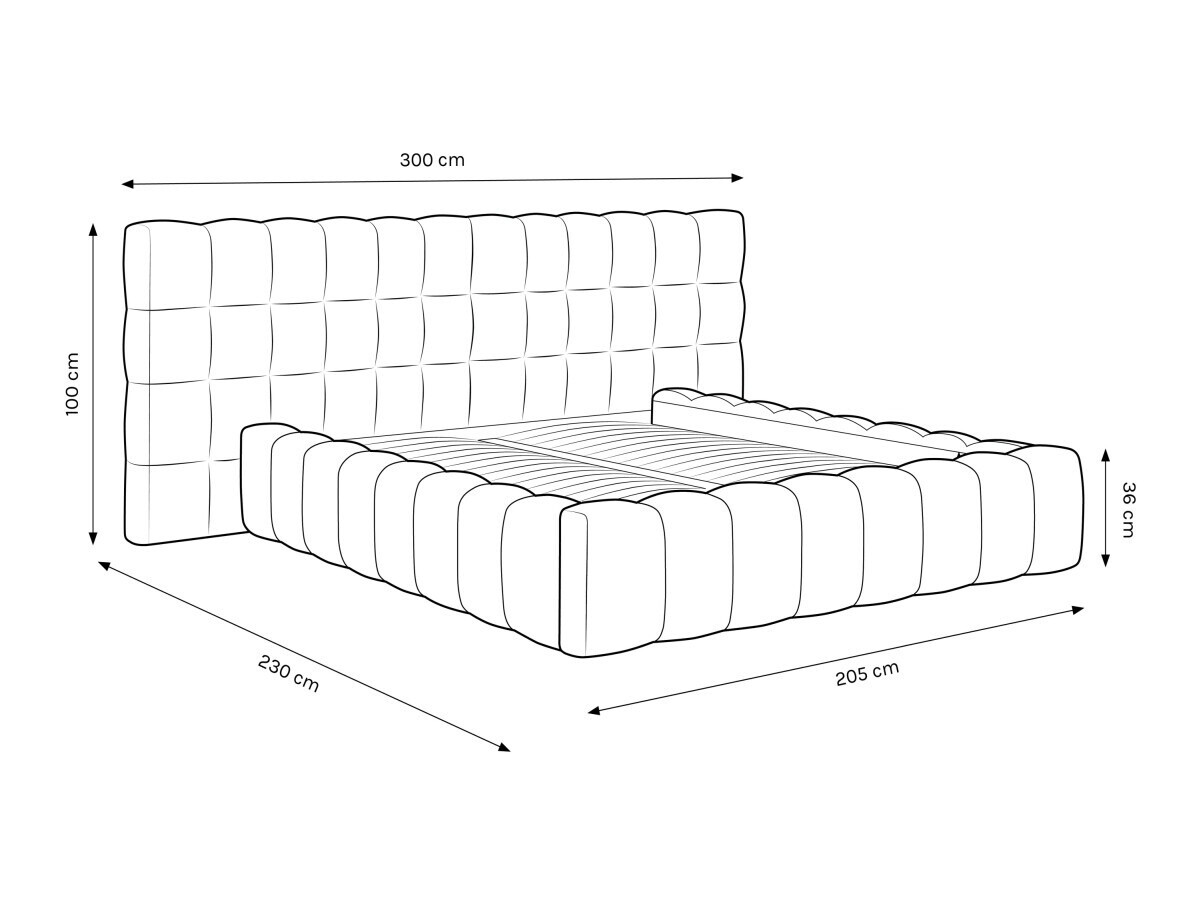 Krevet Lormelo 108 (Bluvel 89)