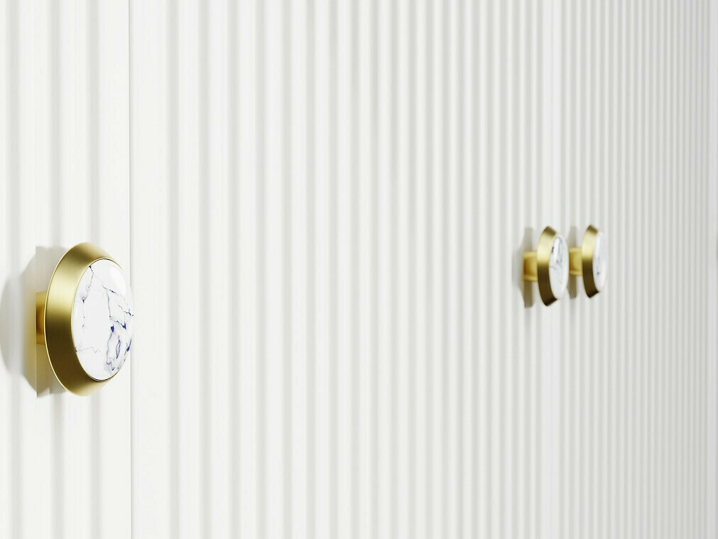 Set za dnevni boravak Romciro 103 (Kašmir + Zlatna)