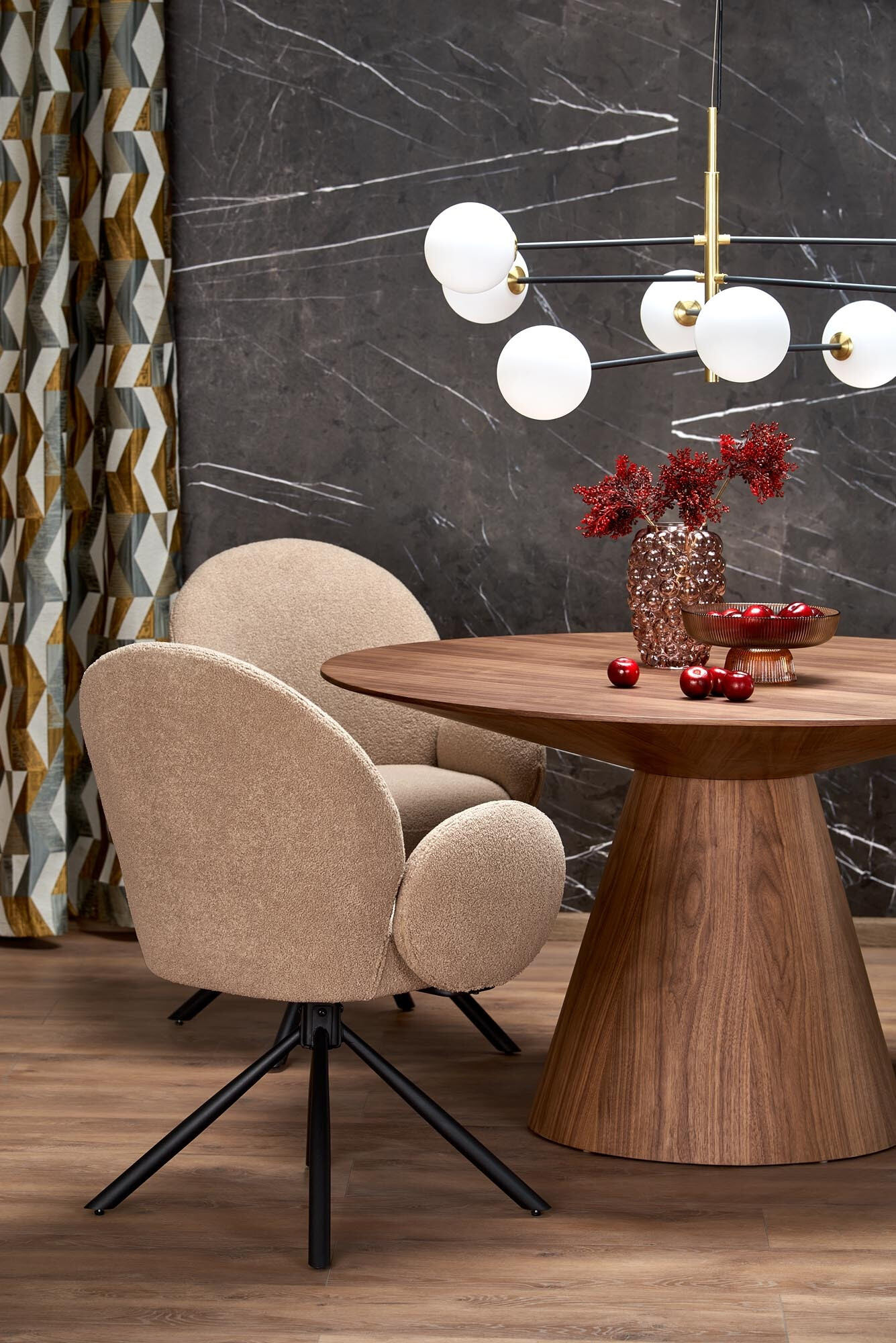 Stolica Houston 1527 (Cappuccino + Crna)