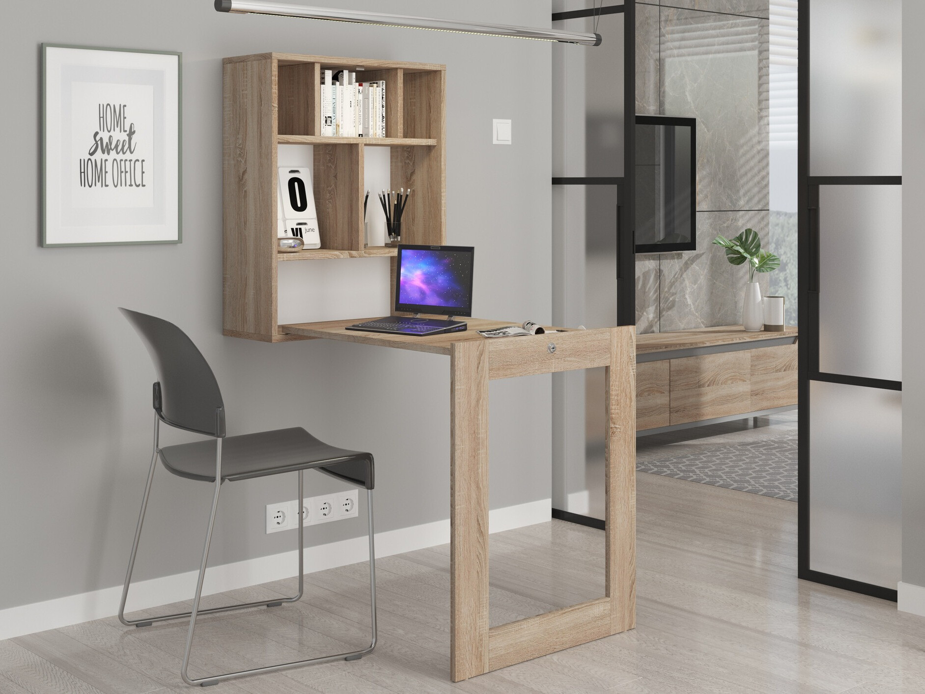 Uredski stol Buffalo 104 (Sonoma hrast)