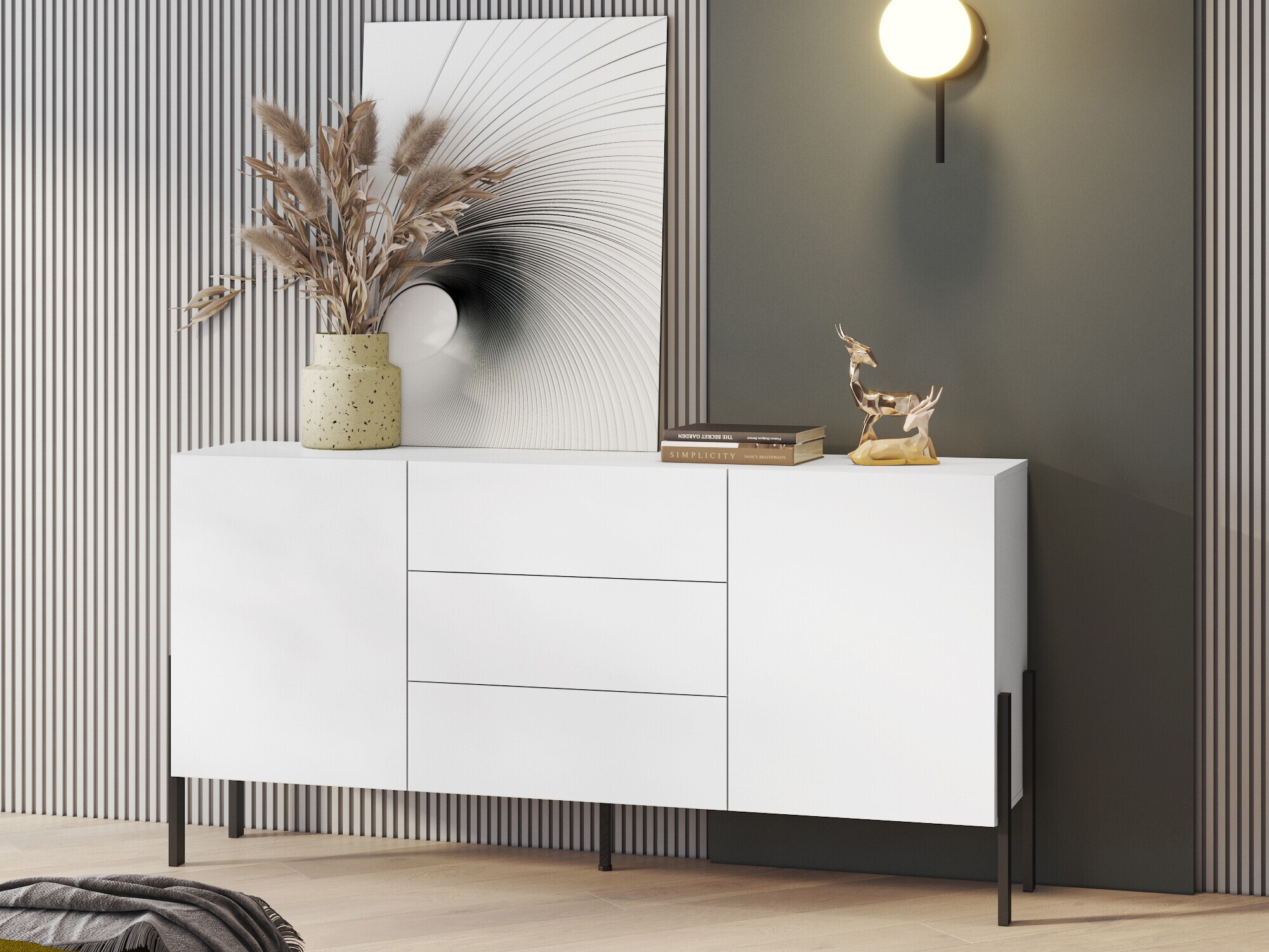 Komoda Etsore 101 (Bijela)