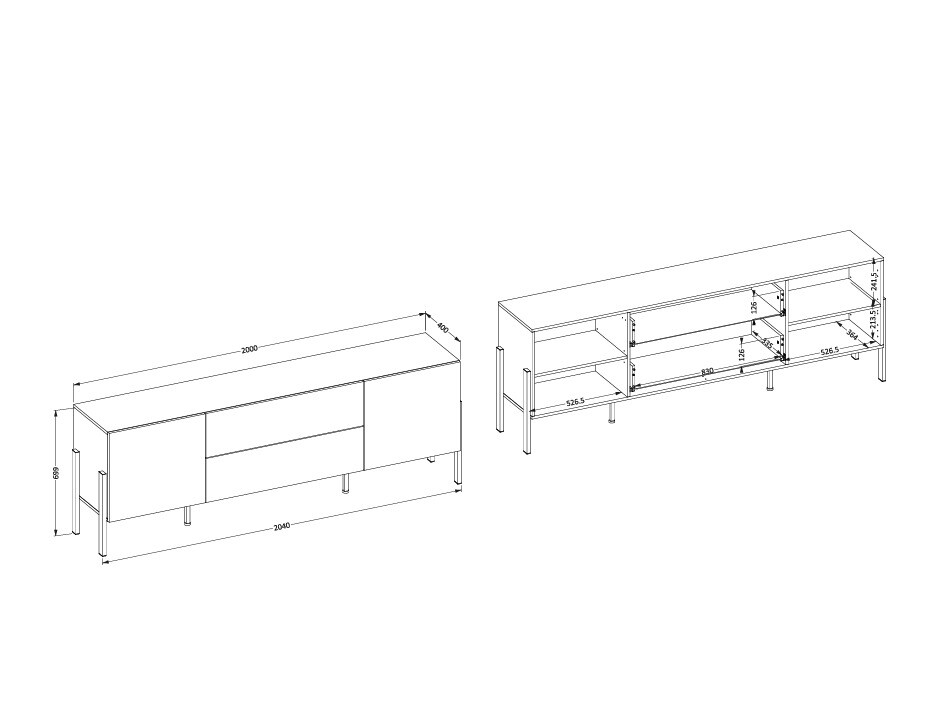 TV stol Etsore 102 (Kašmir)