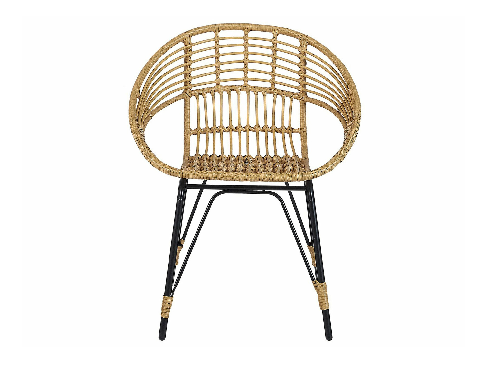 Balkonska garnitura Berwyn 1838 (Crna + Bež)