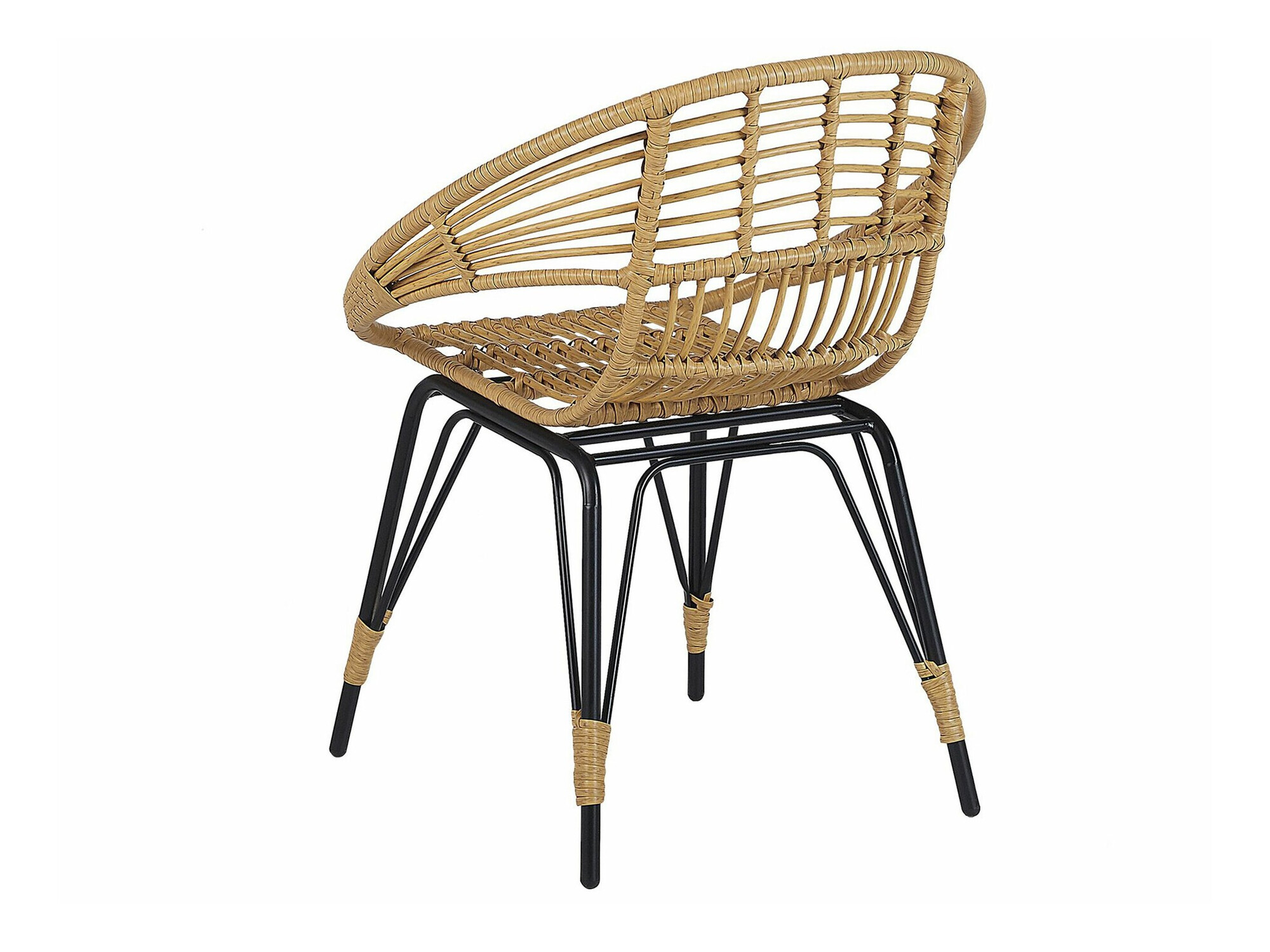 Balkonska garnitura Berwyn 1838 (Crna + Bež)