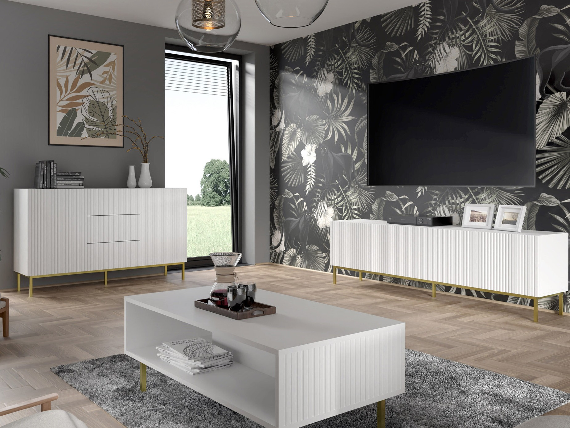 Komoda Mirmaro 101 (Bijela)