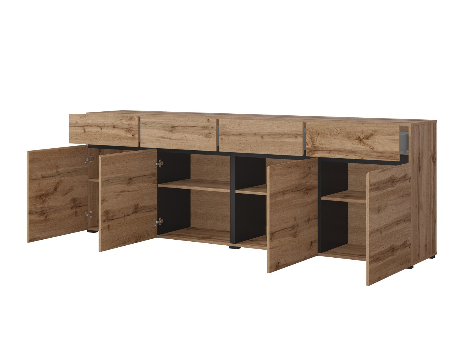 Set za dnevni boravak Alfere 108 (Hrast Wotan)