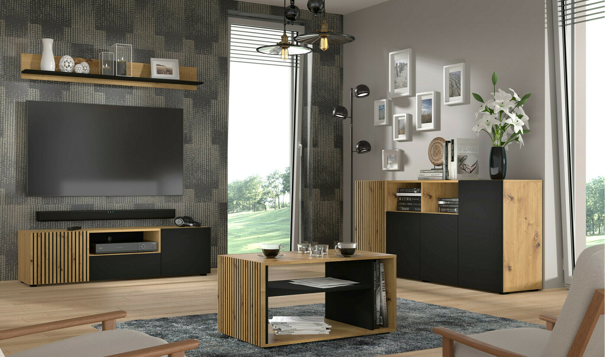 Zidna polica Felsoe 116