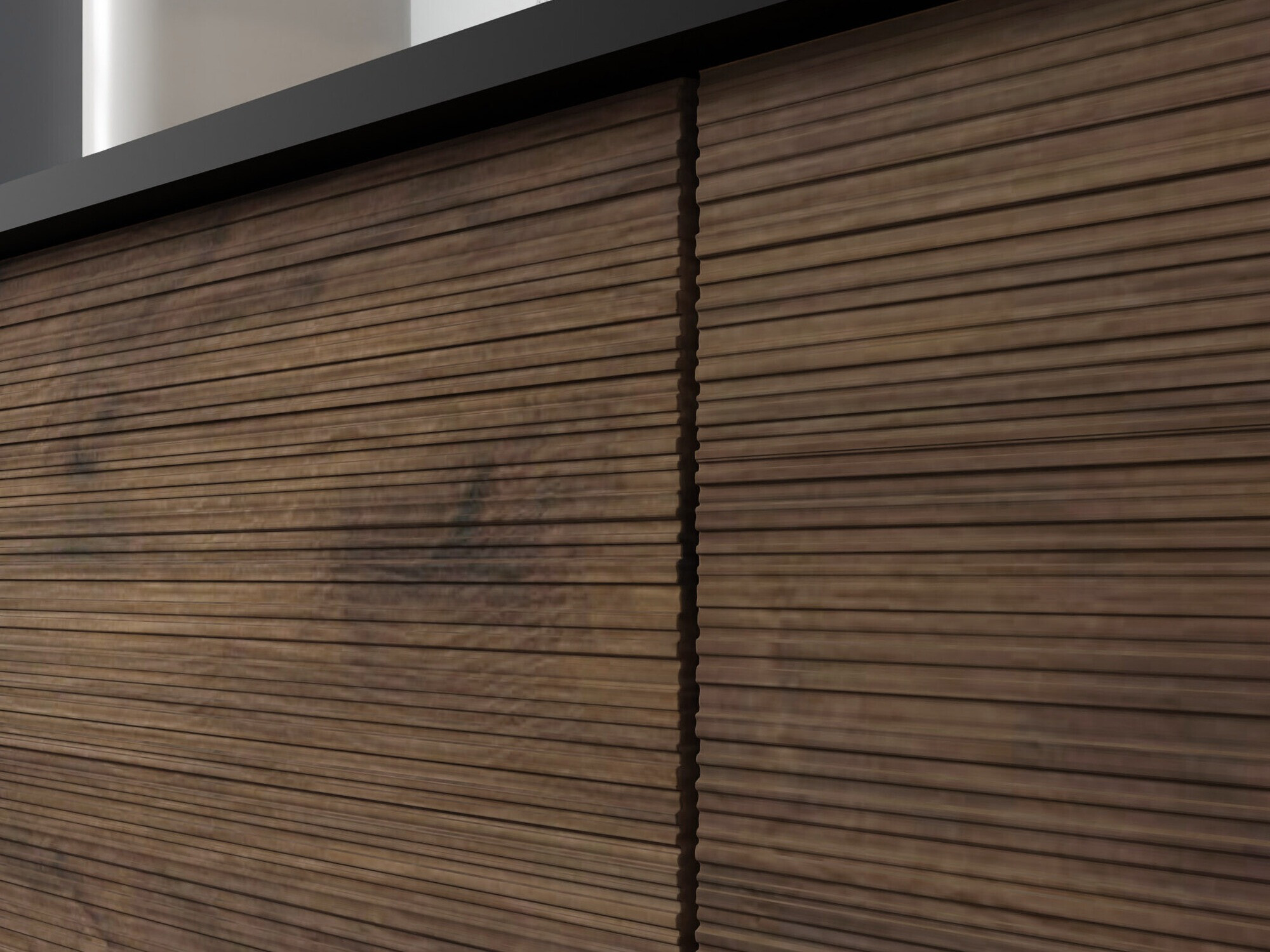 Ormarić Romtole 101 (Crna + Tamni hrast)