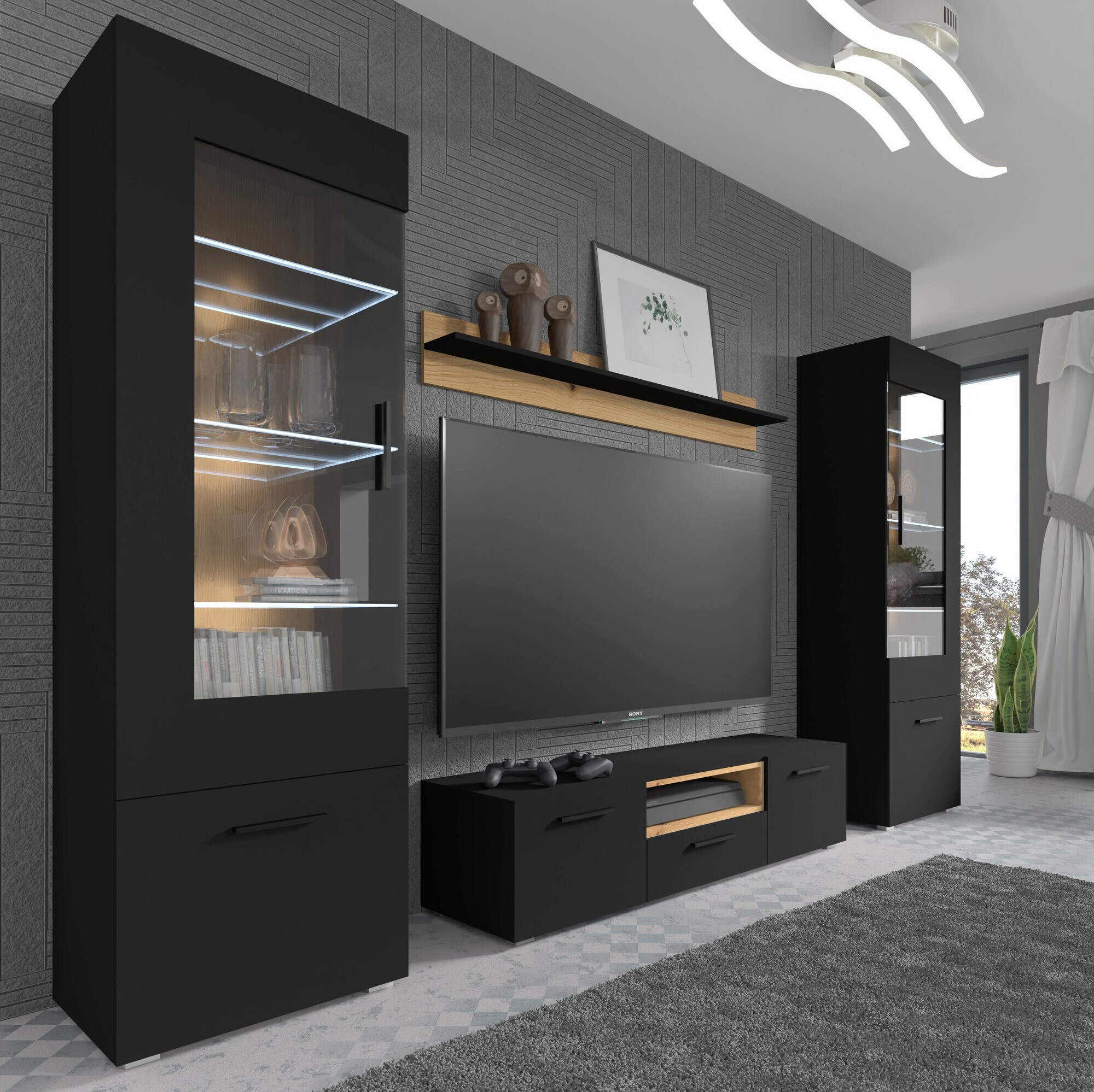 Zidna polica Livorla 105