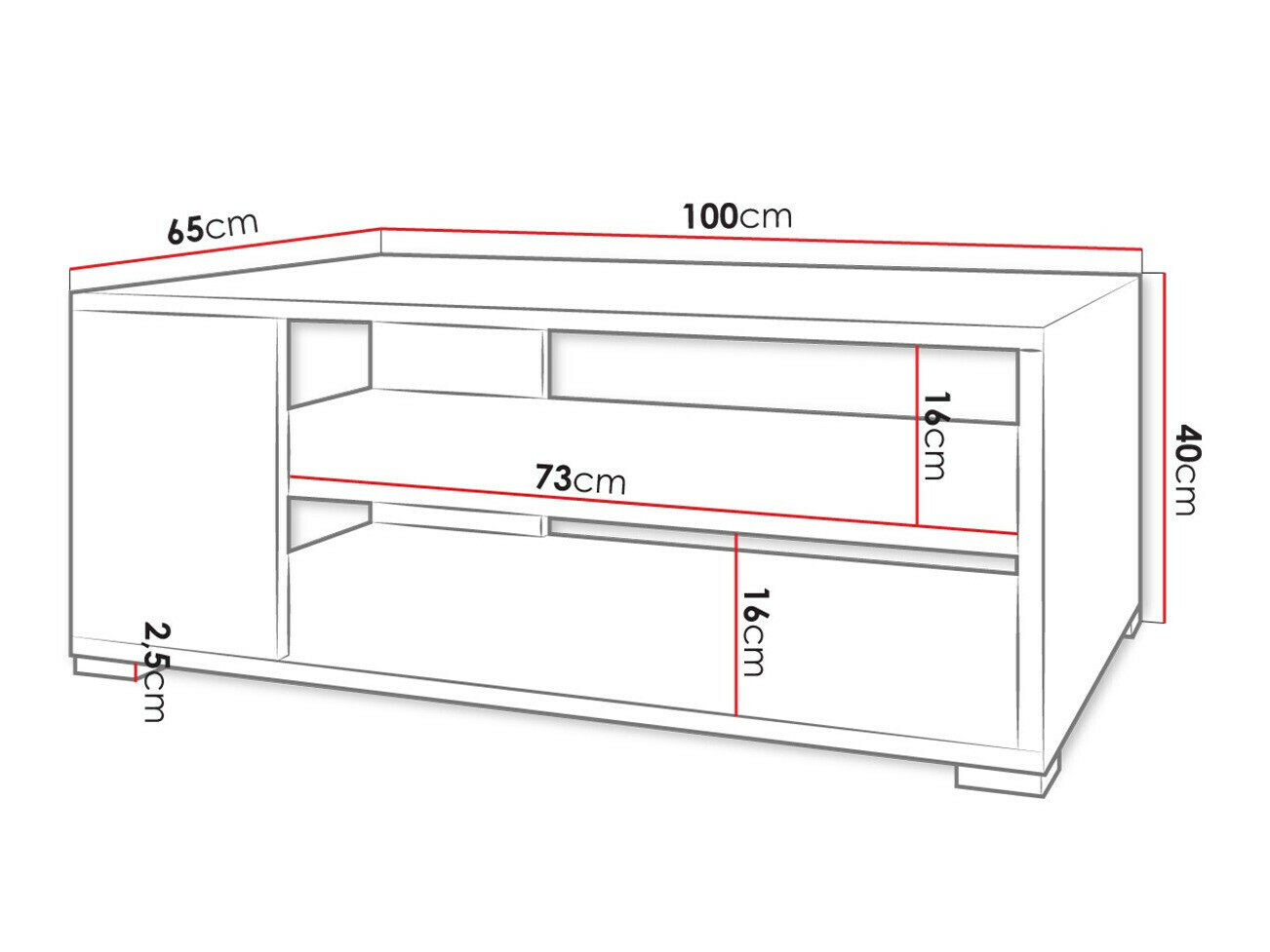Stolić za kavu Comfivo Etrtale 103