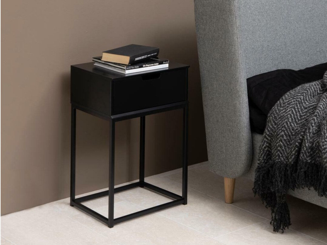 Noćni ormarić Norsica 106 (Crna)