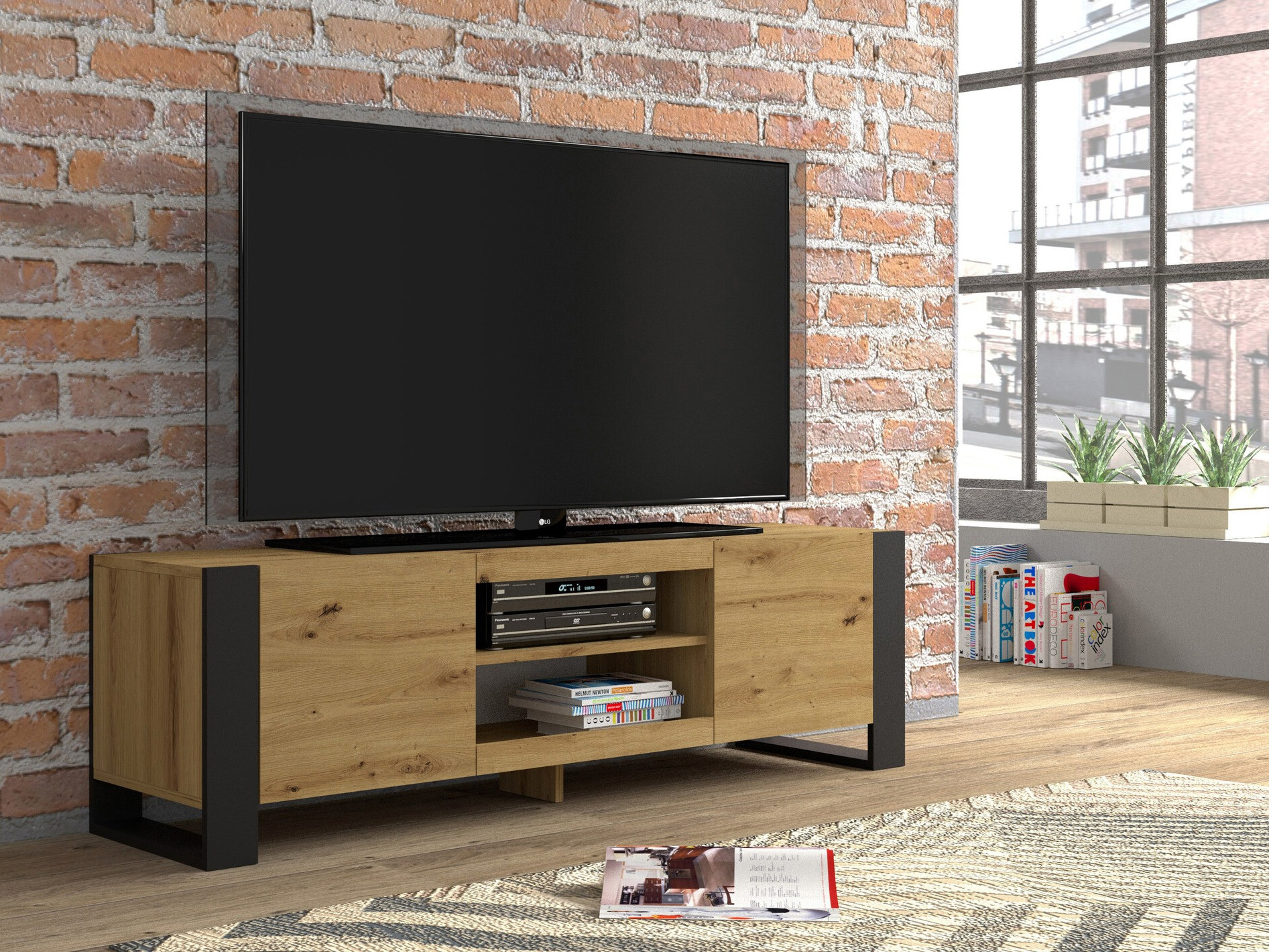 TV stol Tivtora 100 (Hrast Artisan)