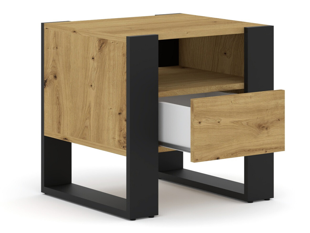 Noćni ormarić Tivtora 105 (Hrast Artisan)