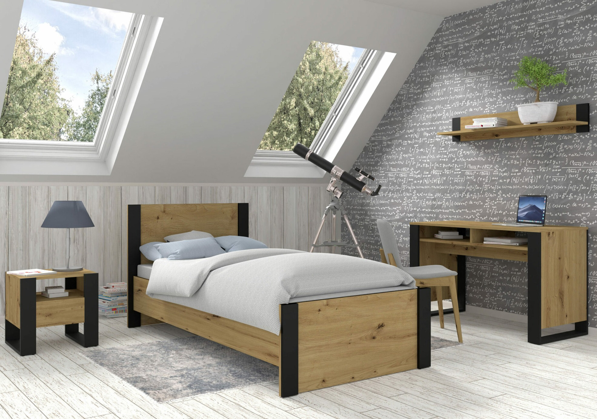 Uredski stol Tivtora 108 (Hrast Artisan)