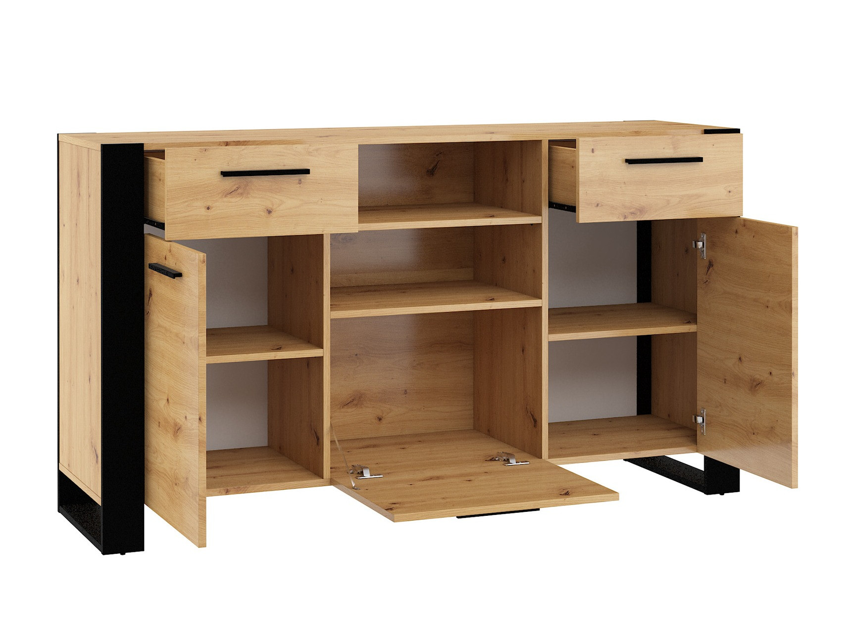 Komoda Cordoro 115 (Hrast Artisan)