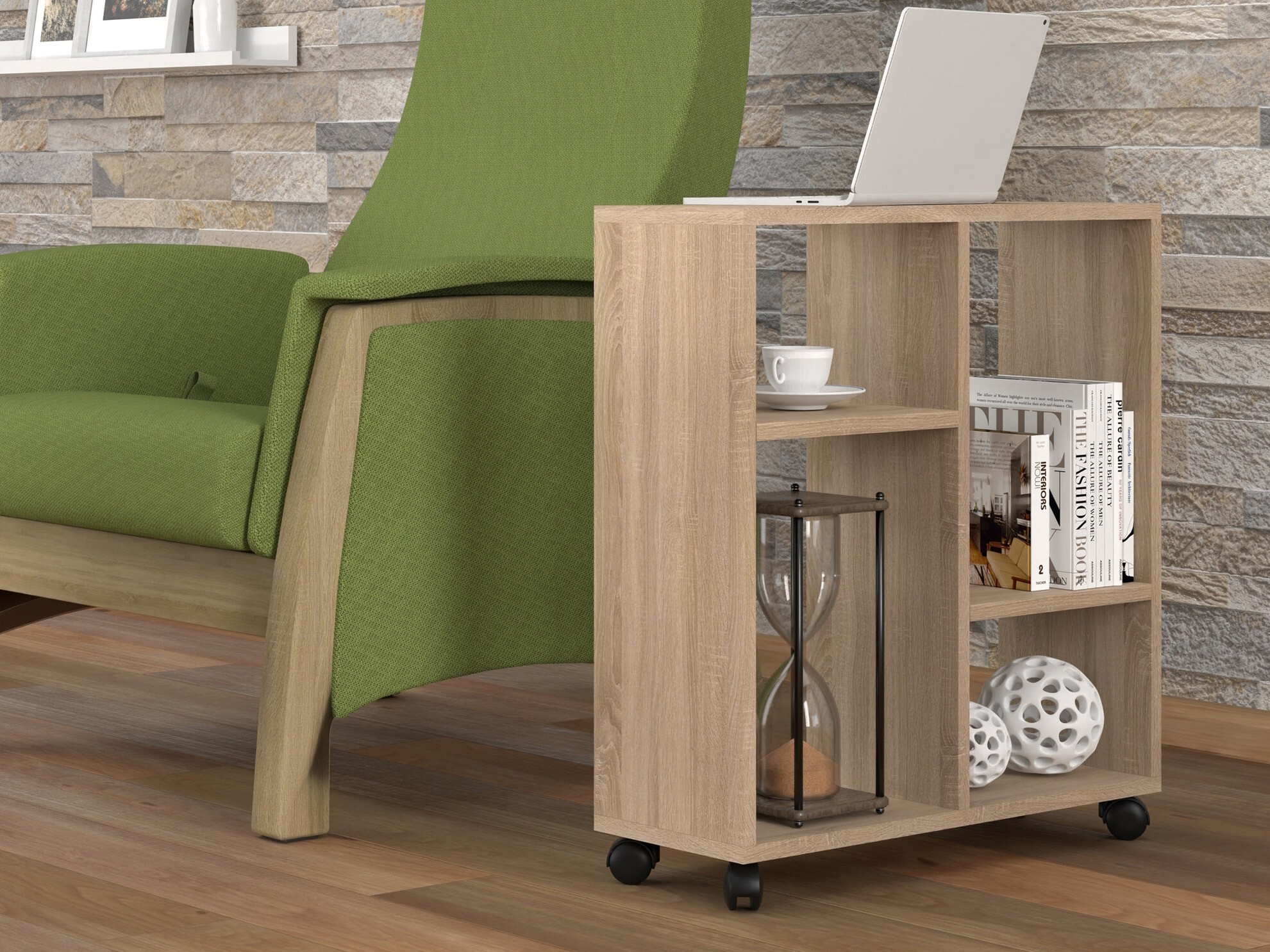 Pomoćni stol Buffalo 142 (Sonoma hrast)