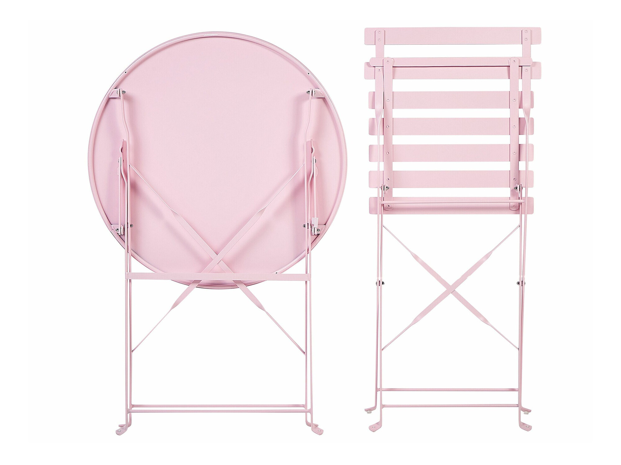 Balkonska garnitura Berwyn 1841 (Ružičasta)