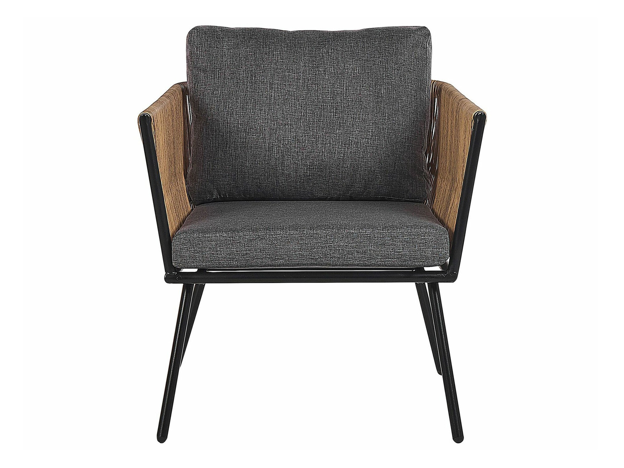 Set vrtnog namještaja Berwyn 1852 (Svijetlo smeđa + Siva)