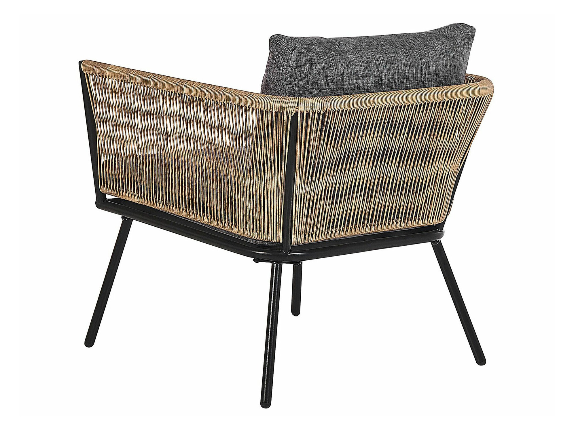 Set vrtnog namještaja Berwyn 1852 (Svijetlo smeđa + Siva)