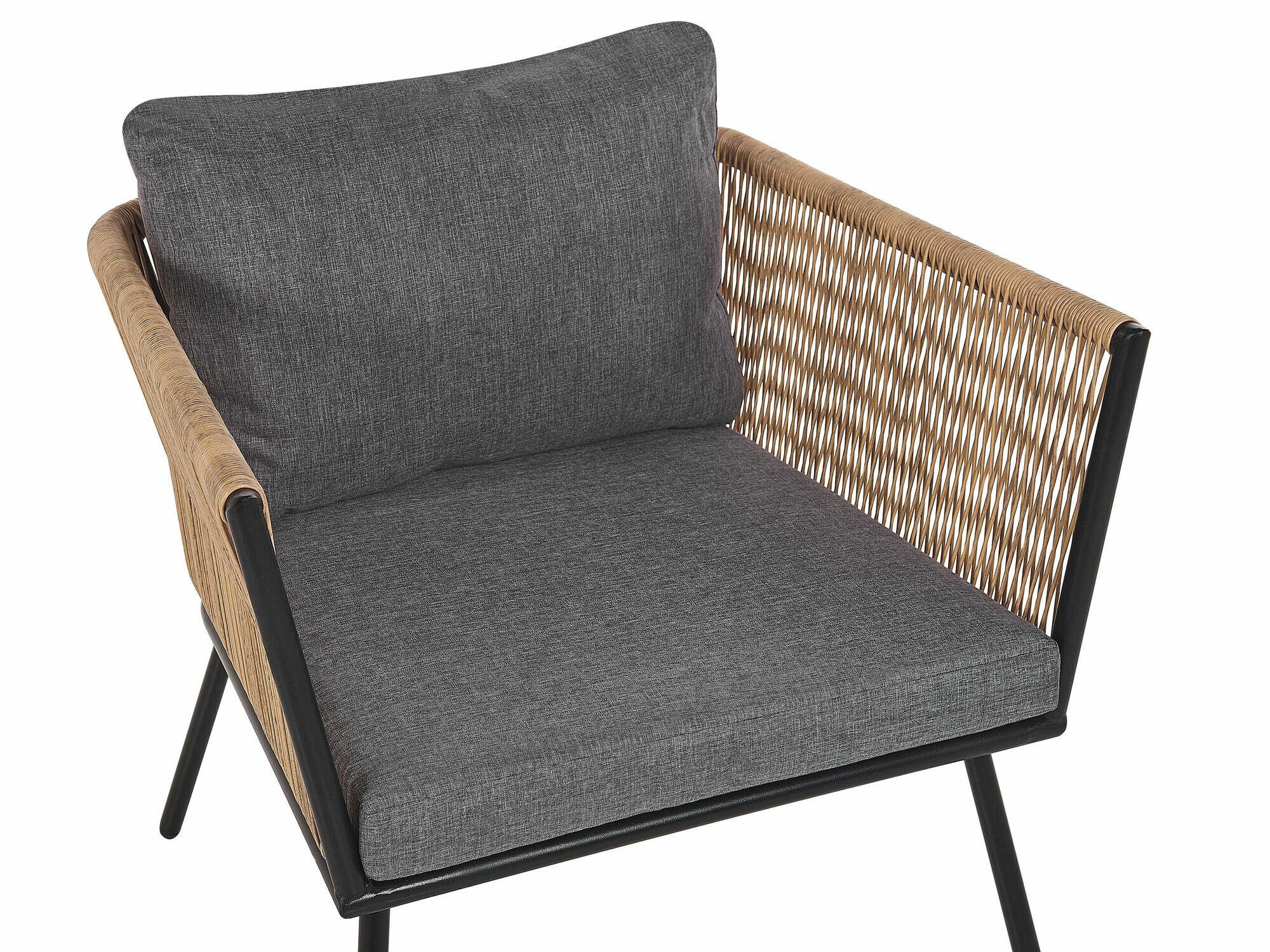 Set vrtnog namještaja Berwyn 1852 (Svijetlo smeđa + Siva)