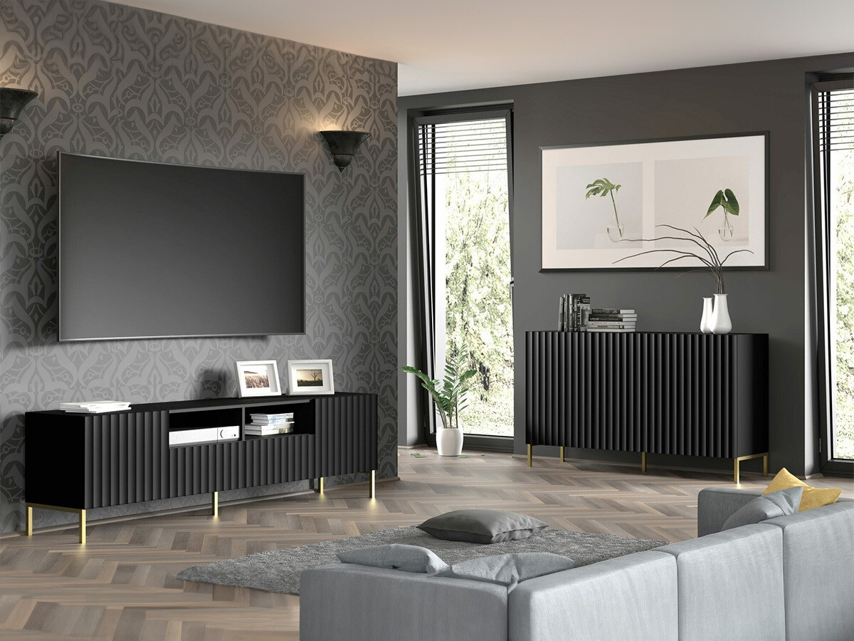 Set za dnevni boravak Soropho 105 (Crna)