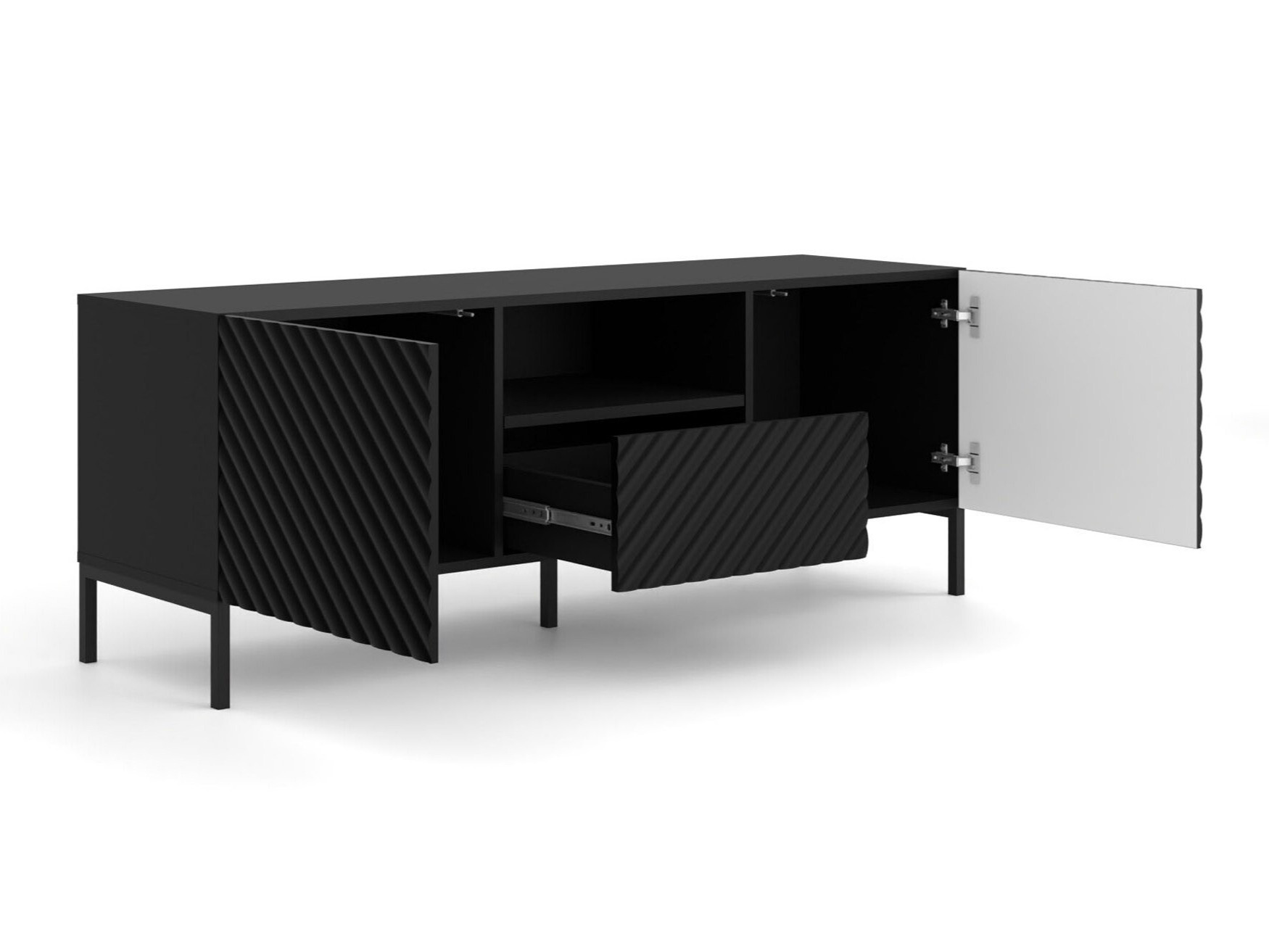 TV stol Fivremu 102 (Crna)