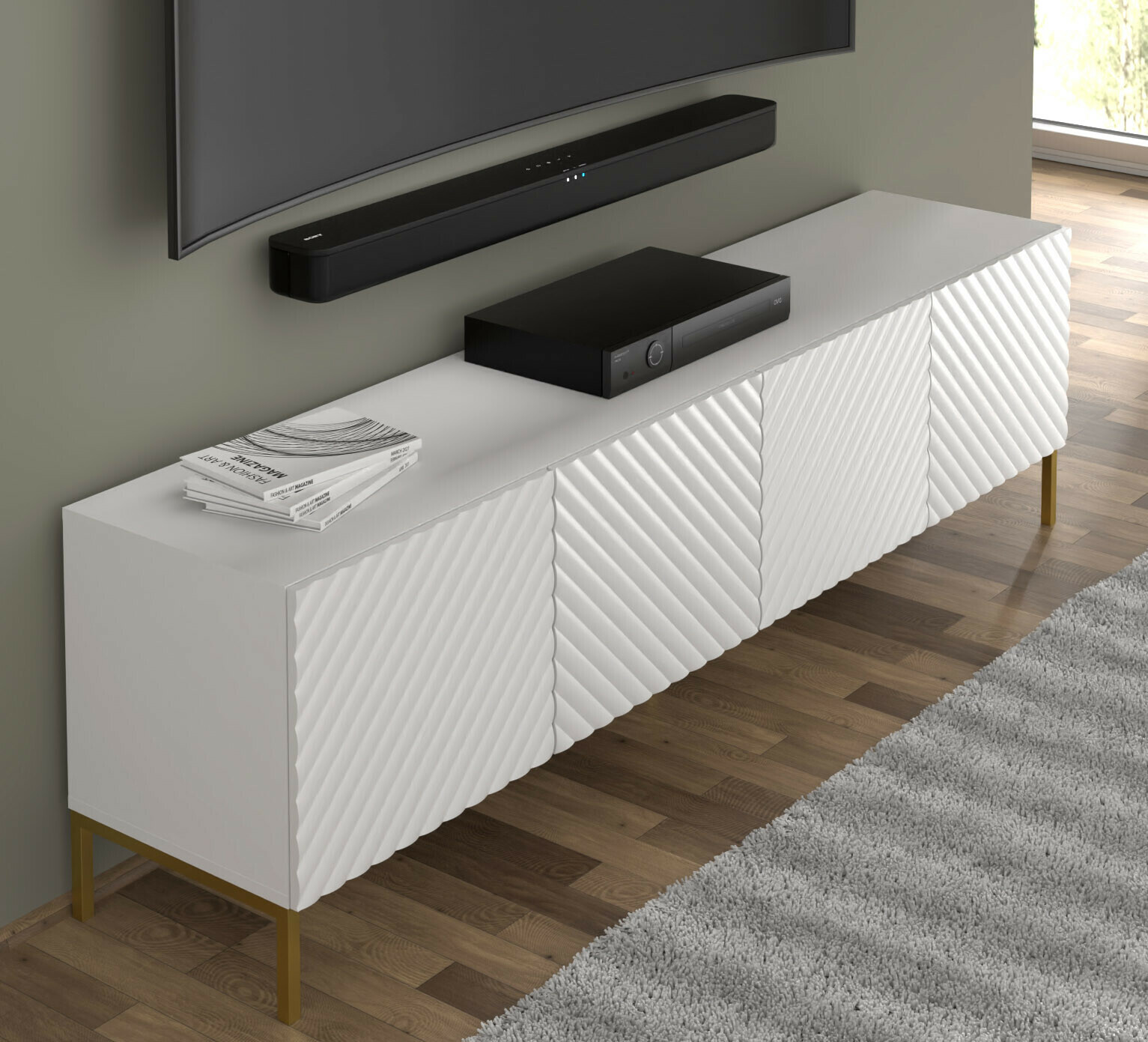 TV stol Fivremu 104 (Bijela)