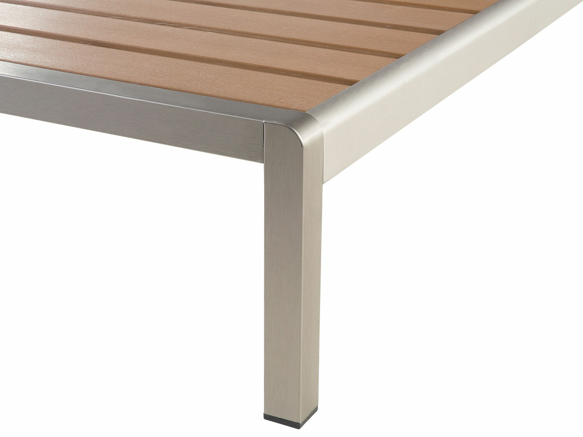 Vrtna ležaljka Berwyn 1898 (Svijetlo drvo + Srebrna)