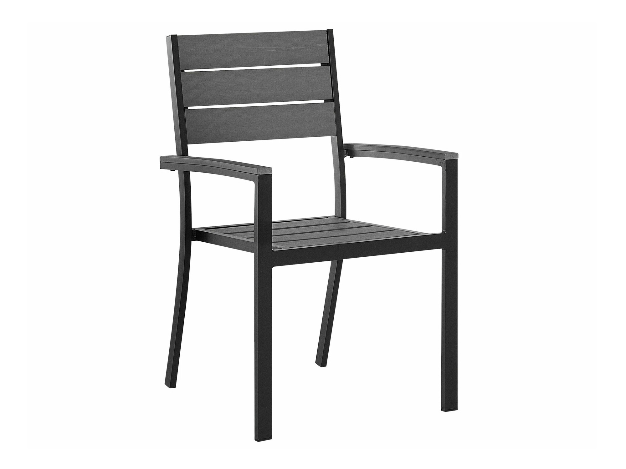 Set stola i stolica Berwyn 1912 (Crna + Siva)