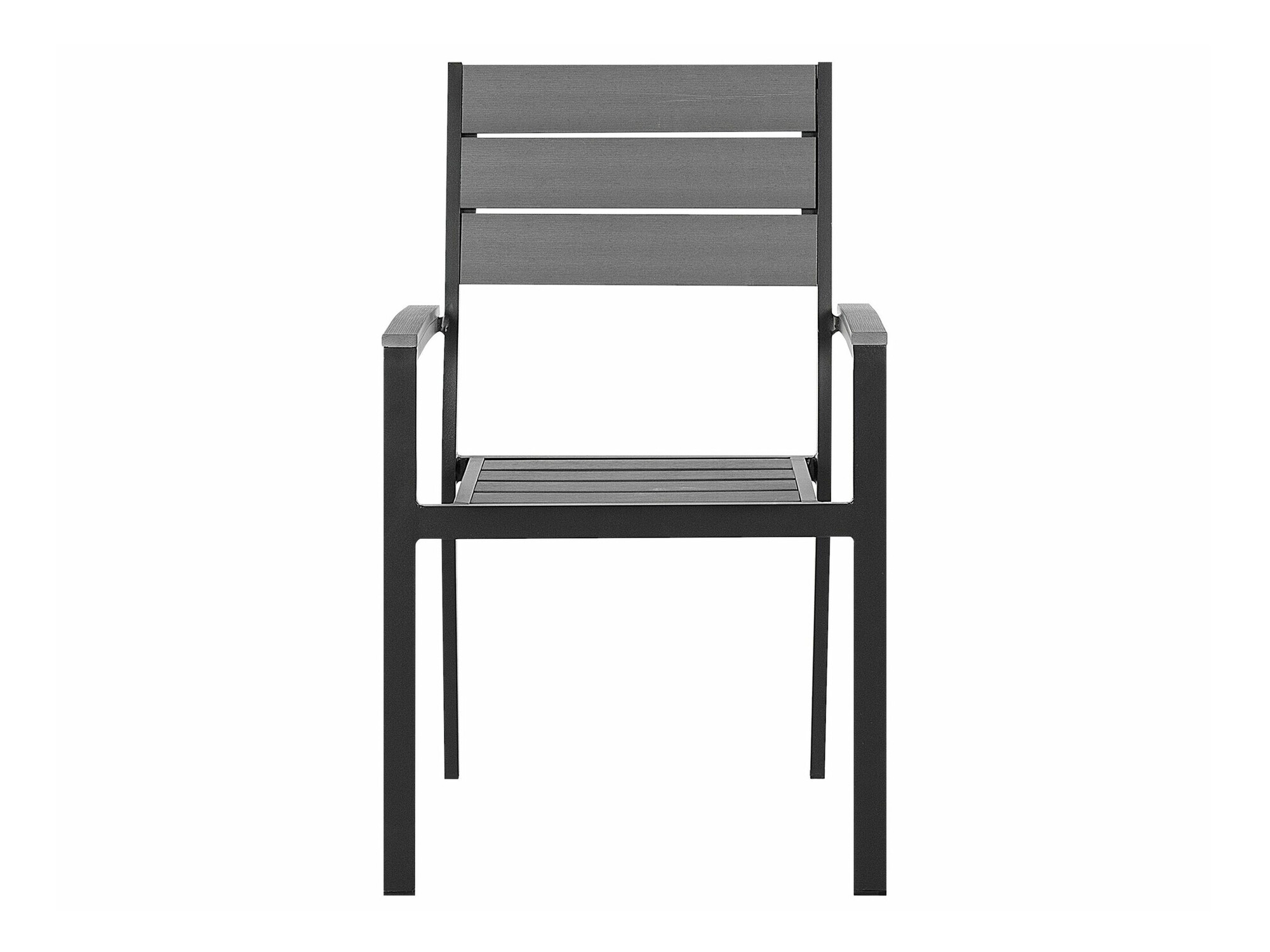 Set stola i stolica Berwyn 1912 (Crna + Siva)