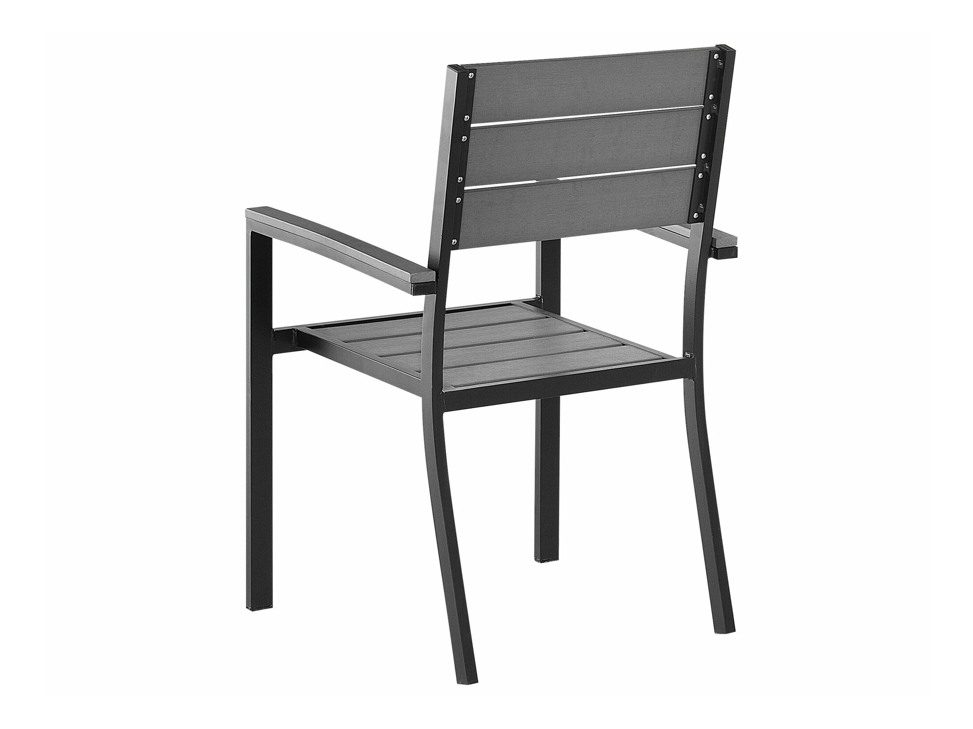 Set stola i stolica Berwyn 1912 (Crna + Siva)