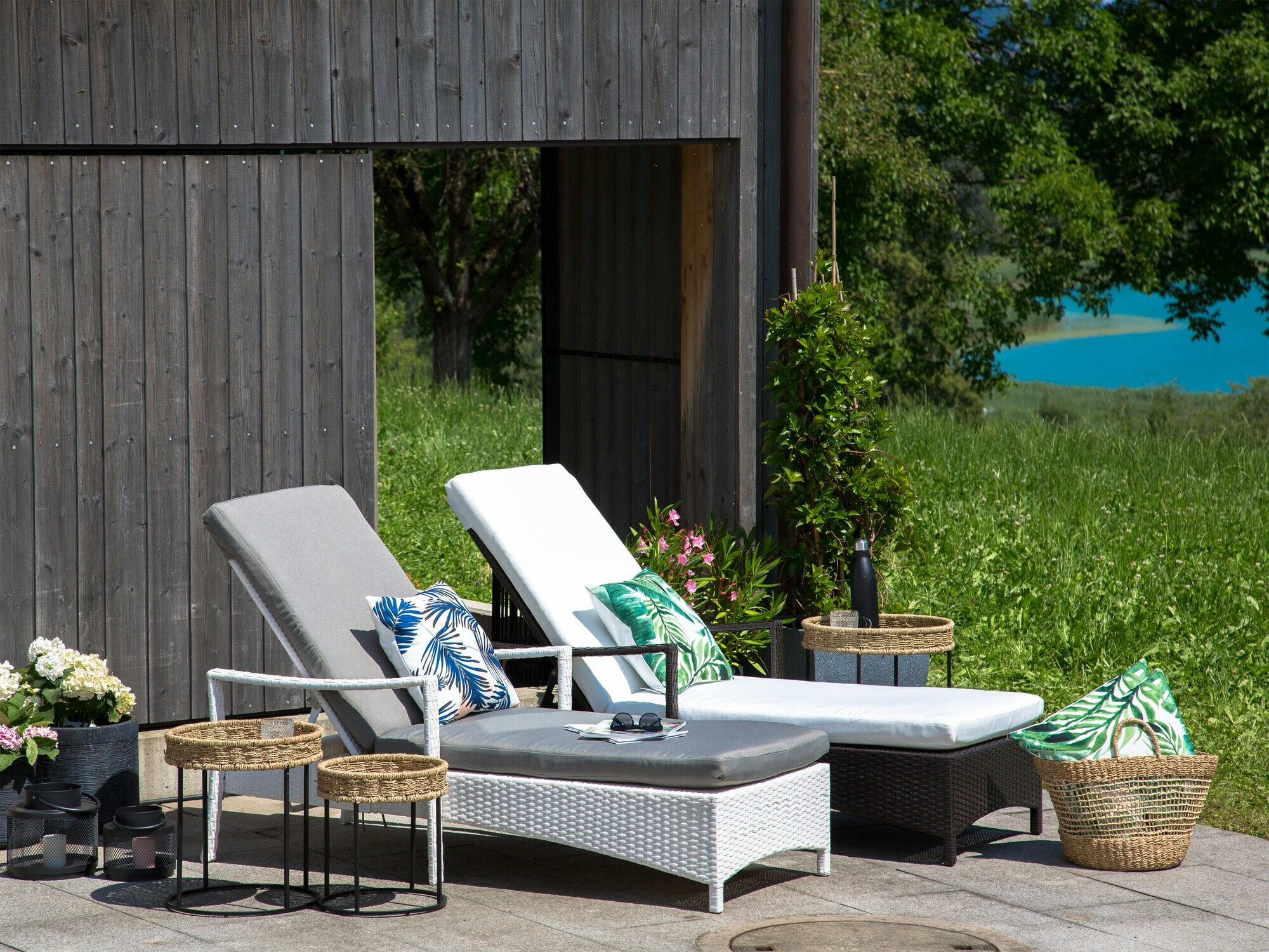 Vrtna ležaljka Berwyn 1911 (Bijela)