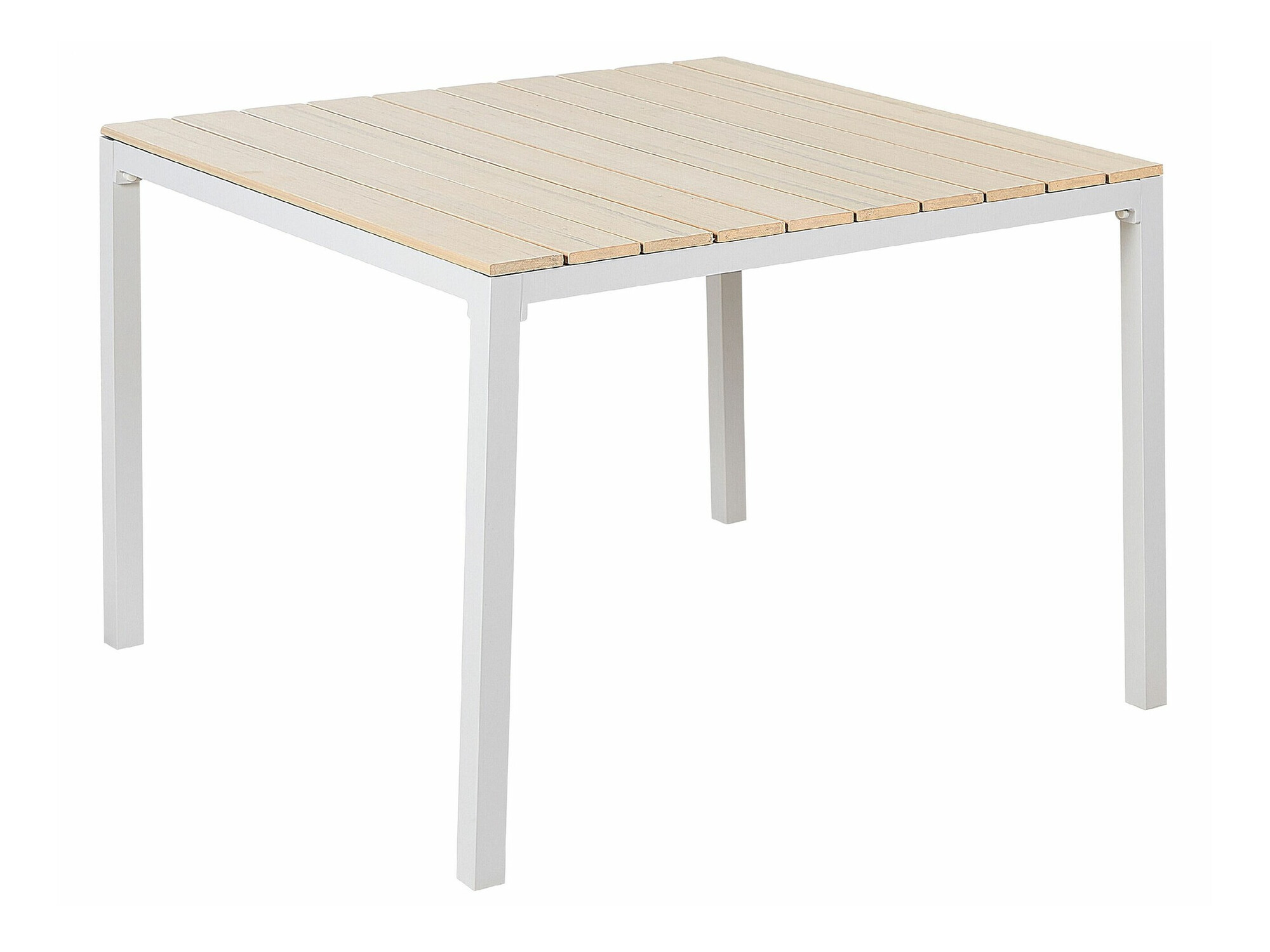 Vrtni stol Berwyn 1914 (Bijela + Svijetlo drvo)