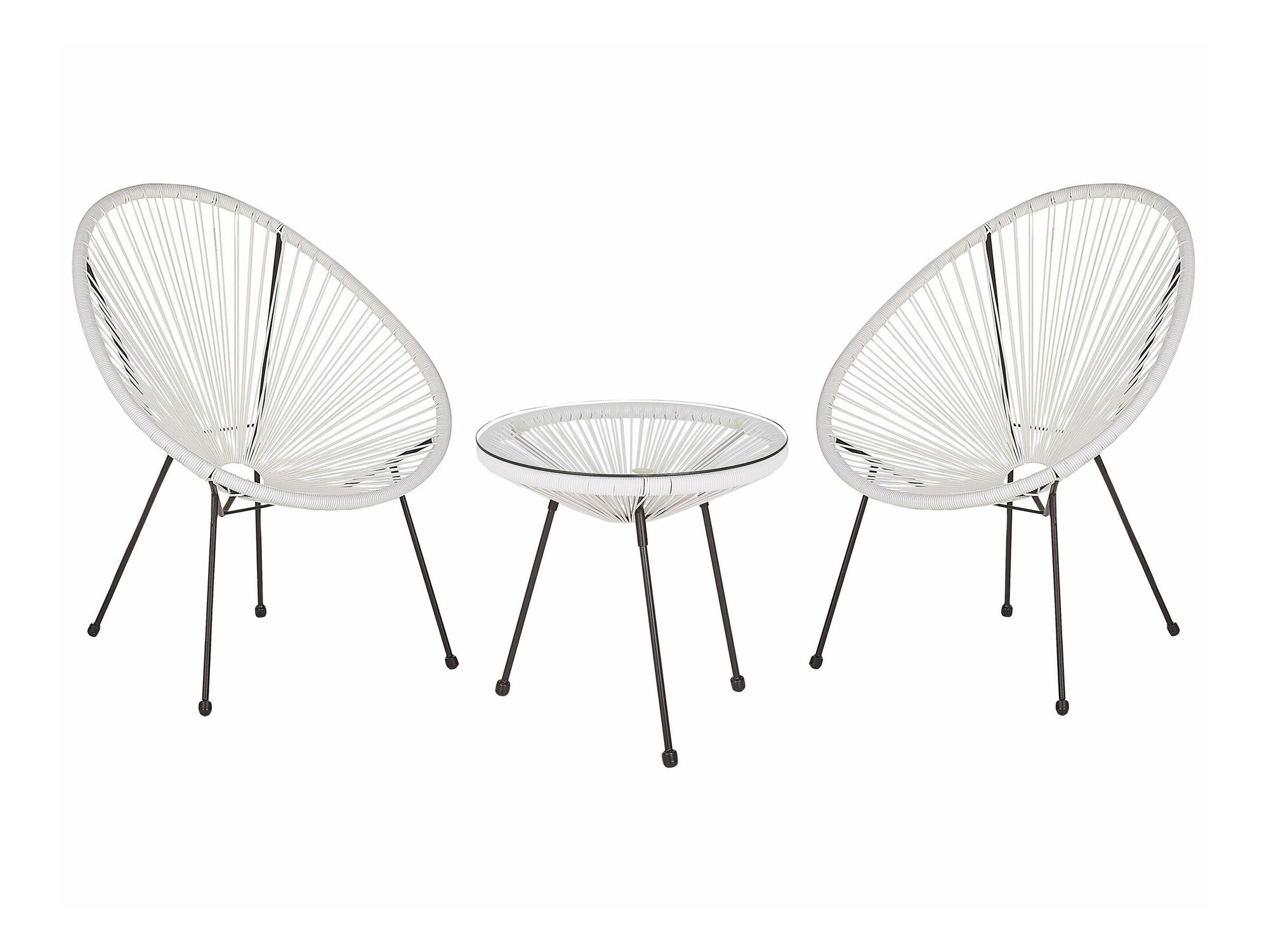 Balkonska garnitura Berwyn 1921 (Bijela)