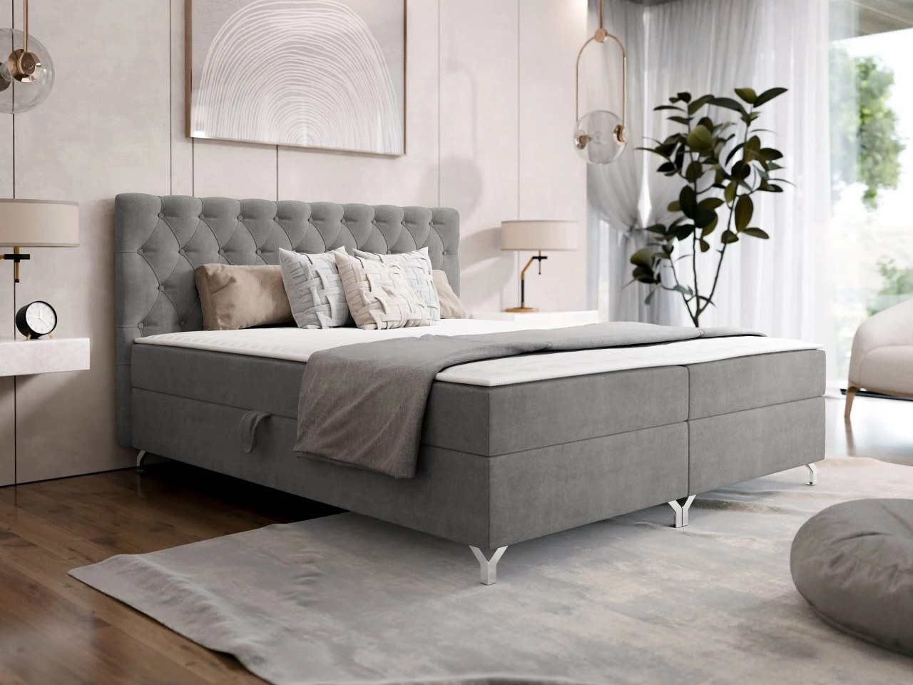 Boxspring krevet Memphis 141 (Manila 16)