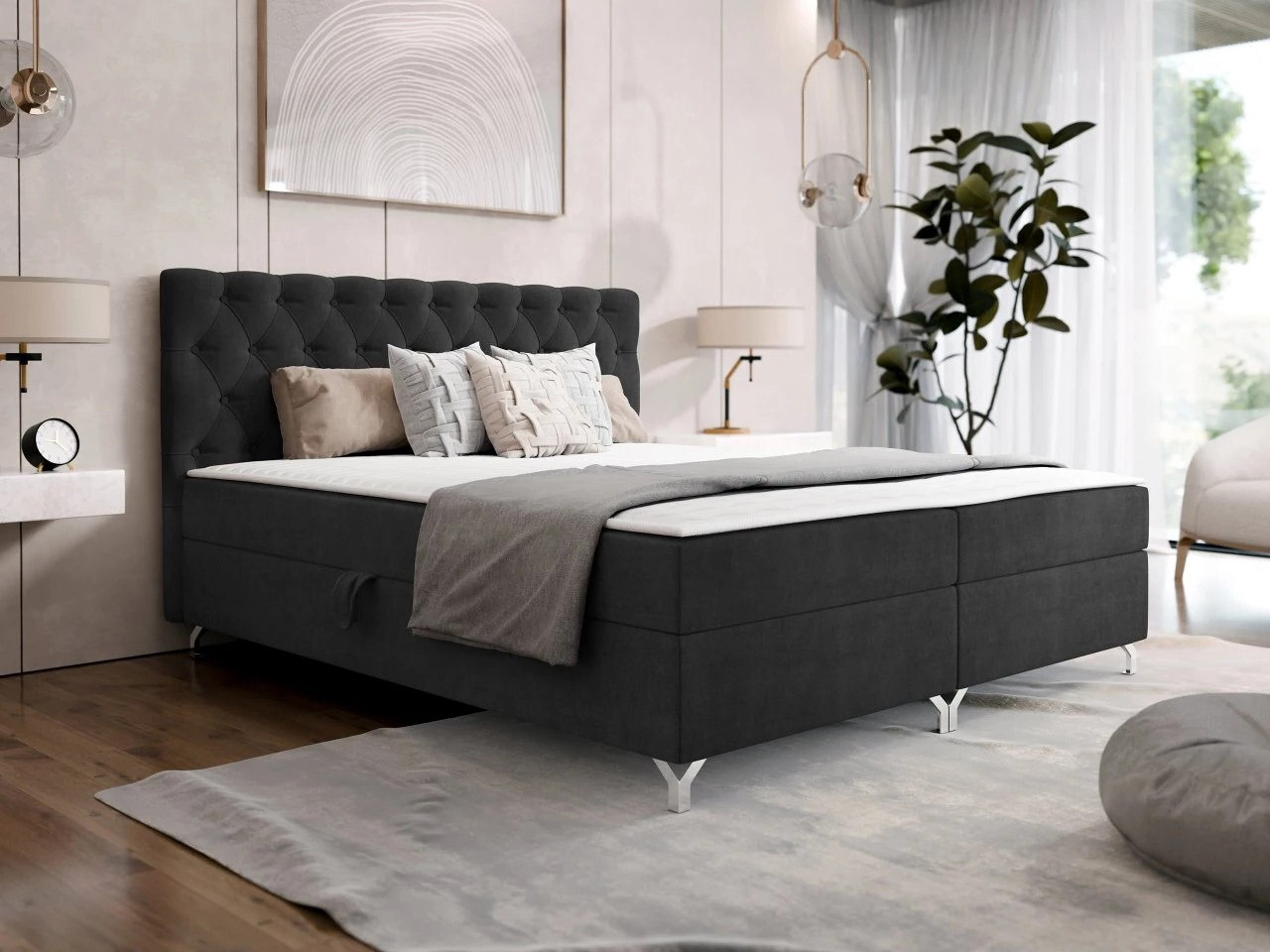 Boxspring krevet Memphis 141 (Manila 18)