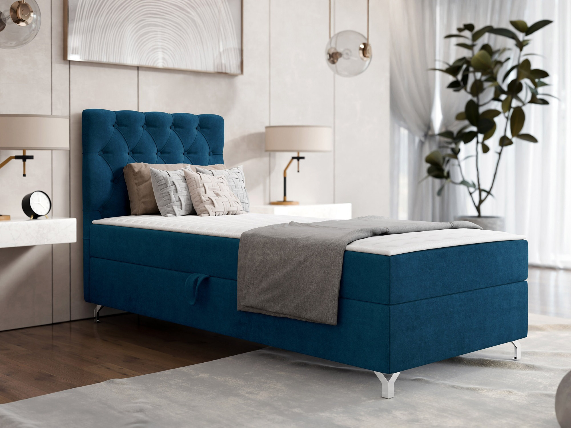 Boxspring krevet Memphis 142 (Manila 26)