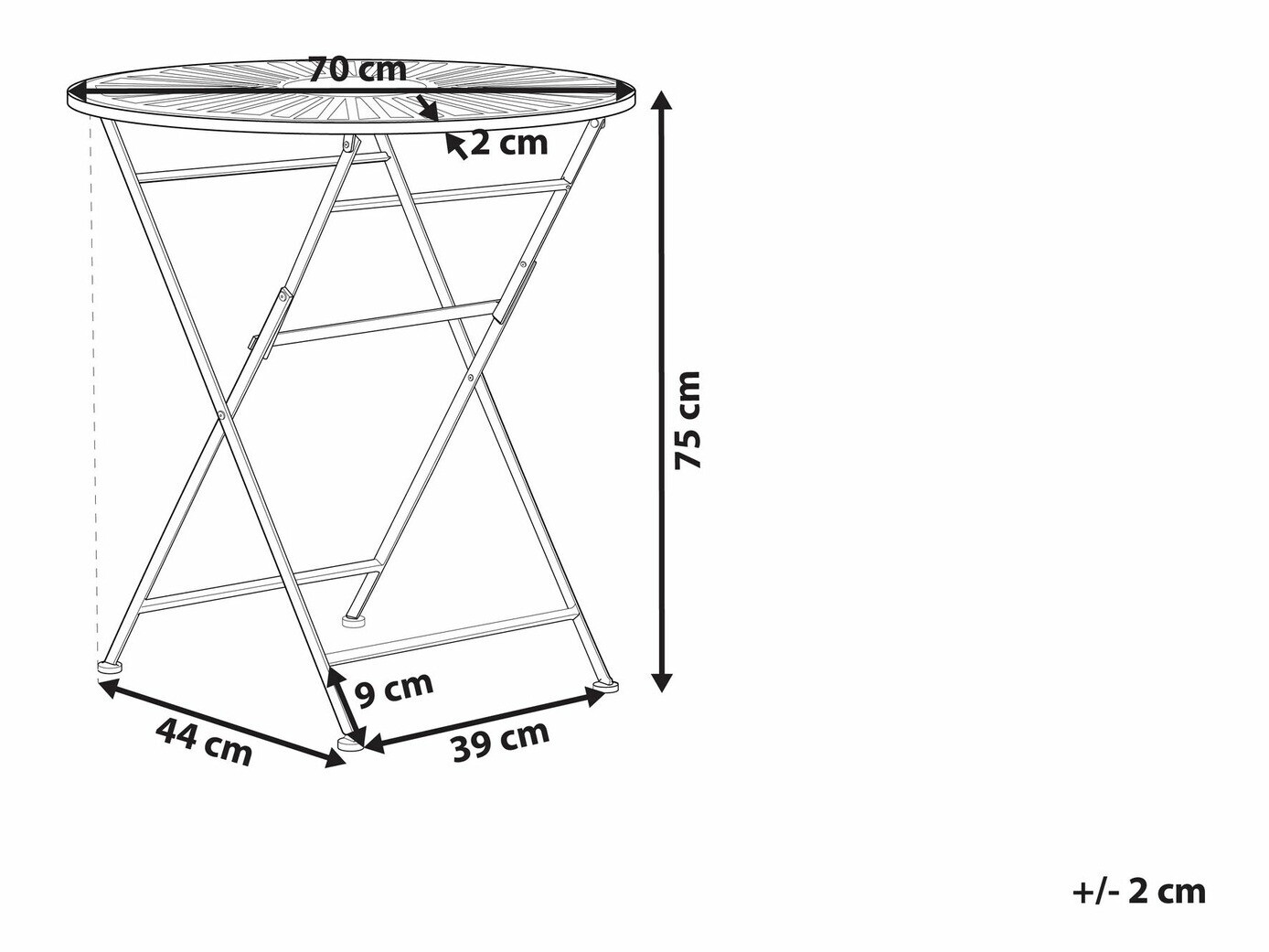 Vrtni stol Berwyn 1940